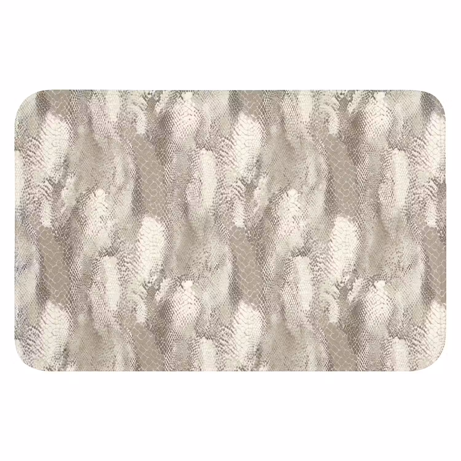 Slang - Textuur - Zand Badmat klein 997 -3d
