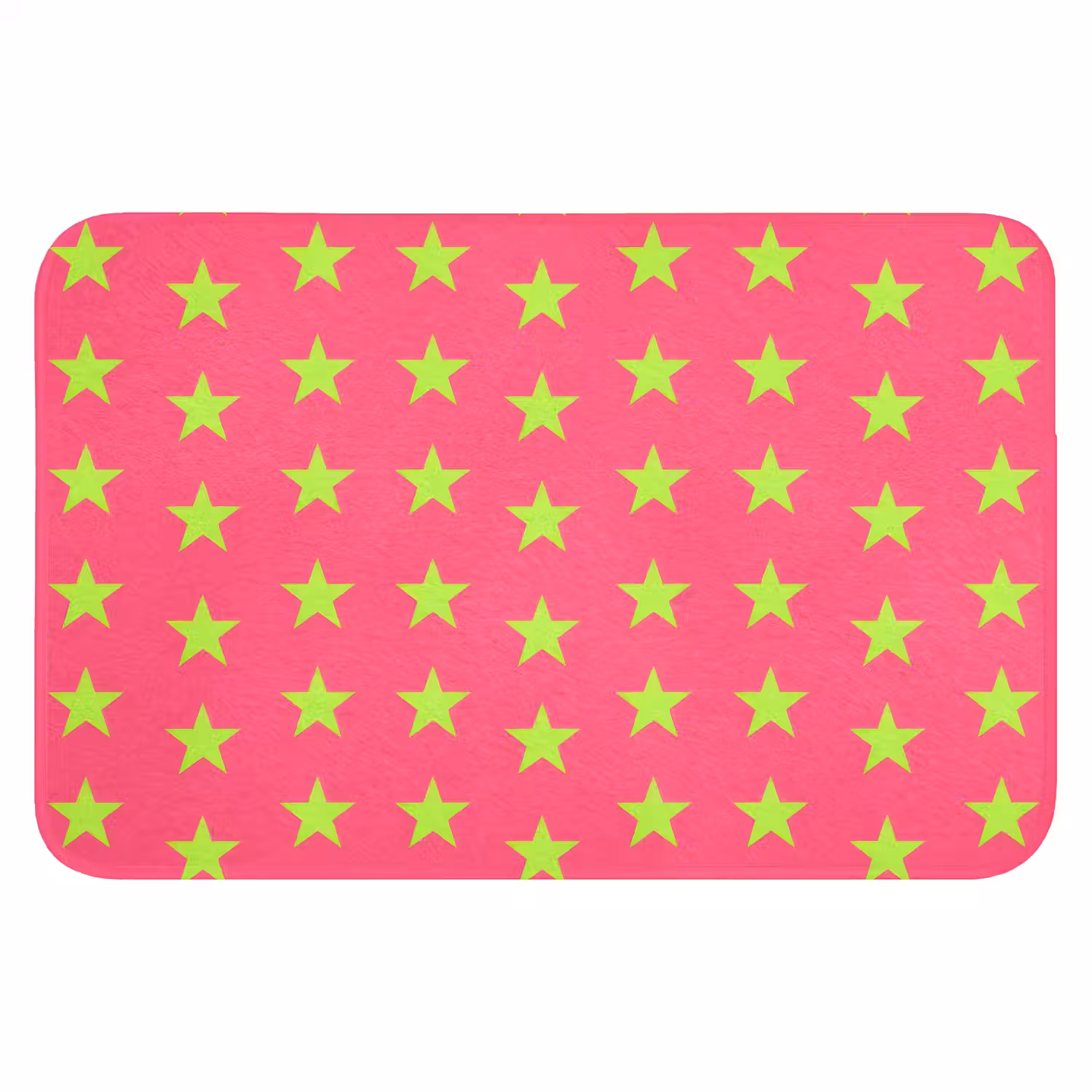 Sterren - Patroon - Roze Badmat klein 997 -3d