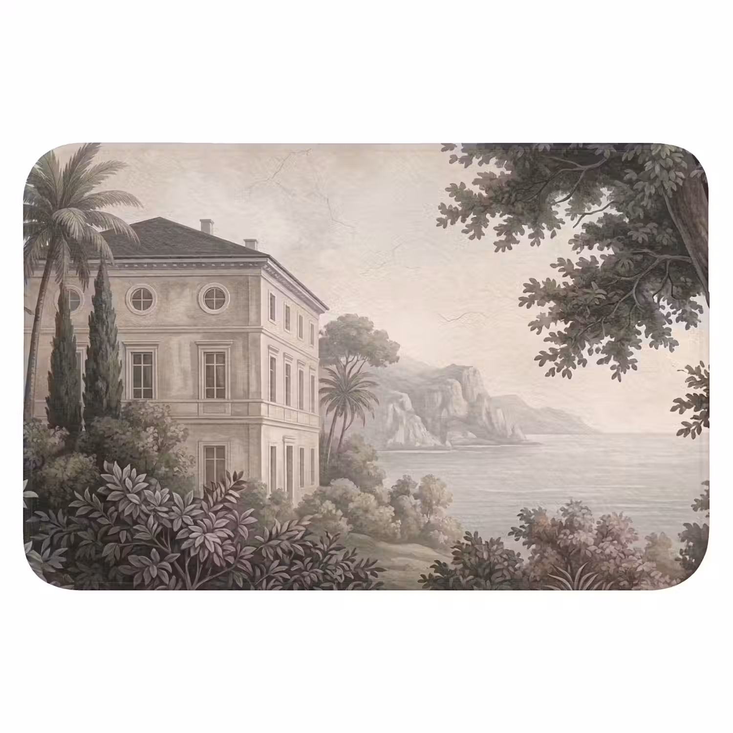 Zee - Villa - Beige Badmat klein -3d
