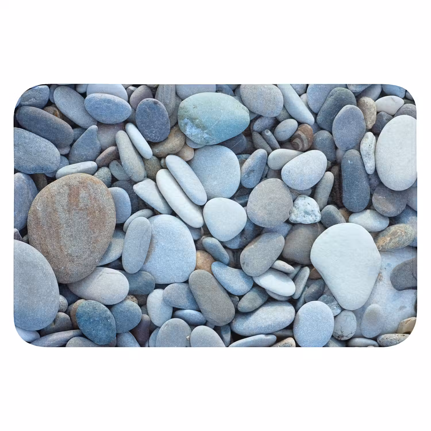 Zen stenen - Natuur - Strand Badmat klein -3d