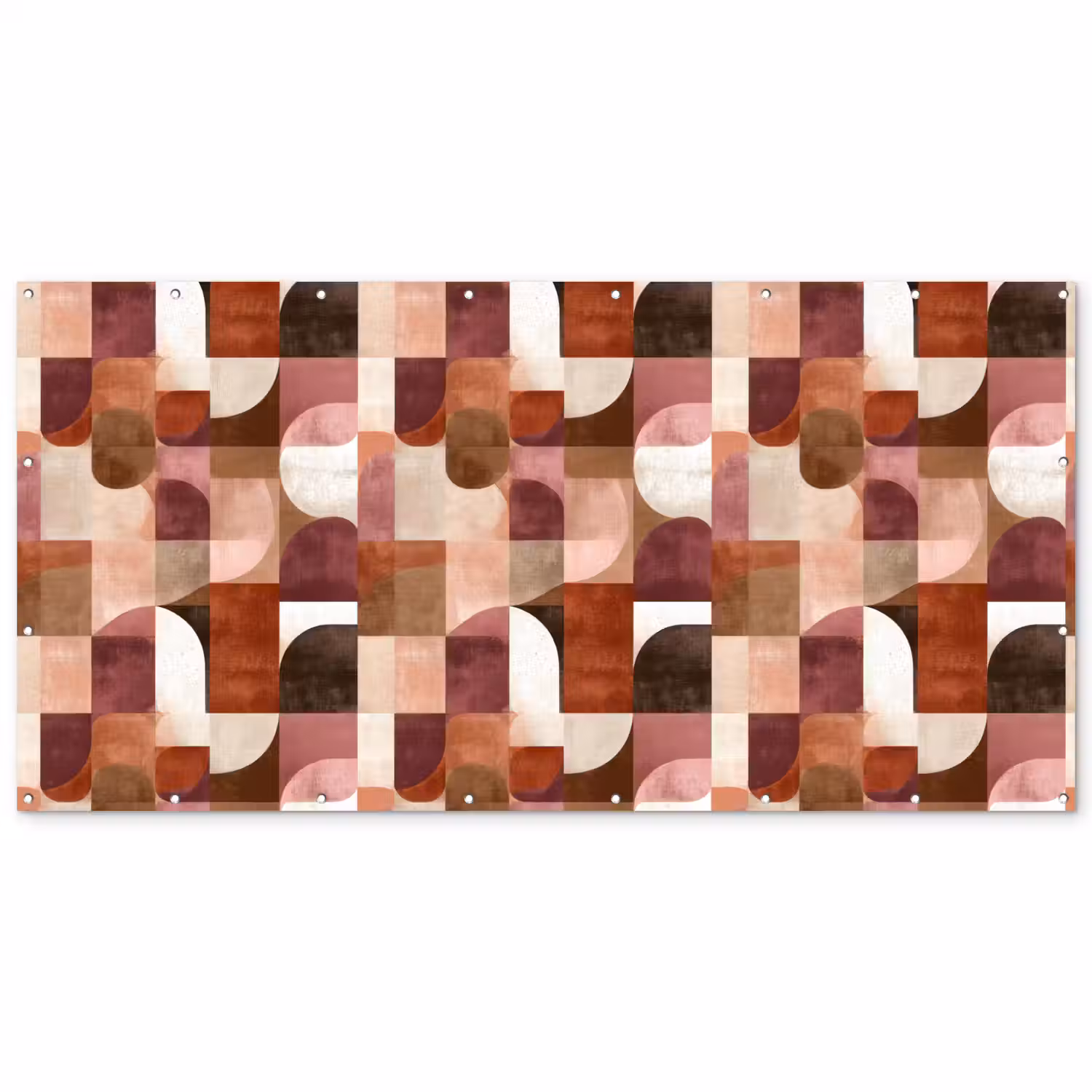 Geometrie - Modern - Retro Balkonbeschermer Duitsland klein 596 -zz_3d