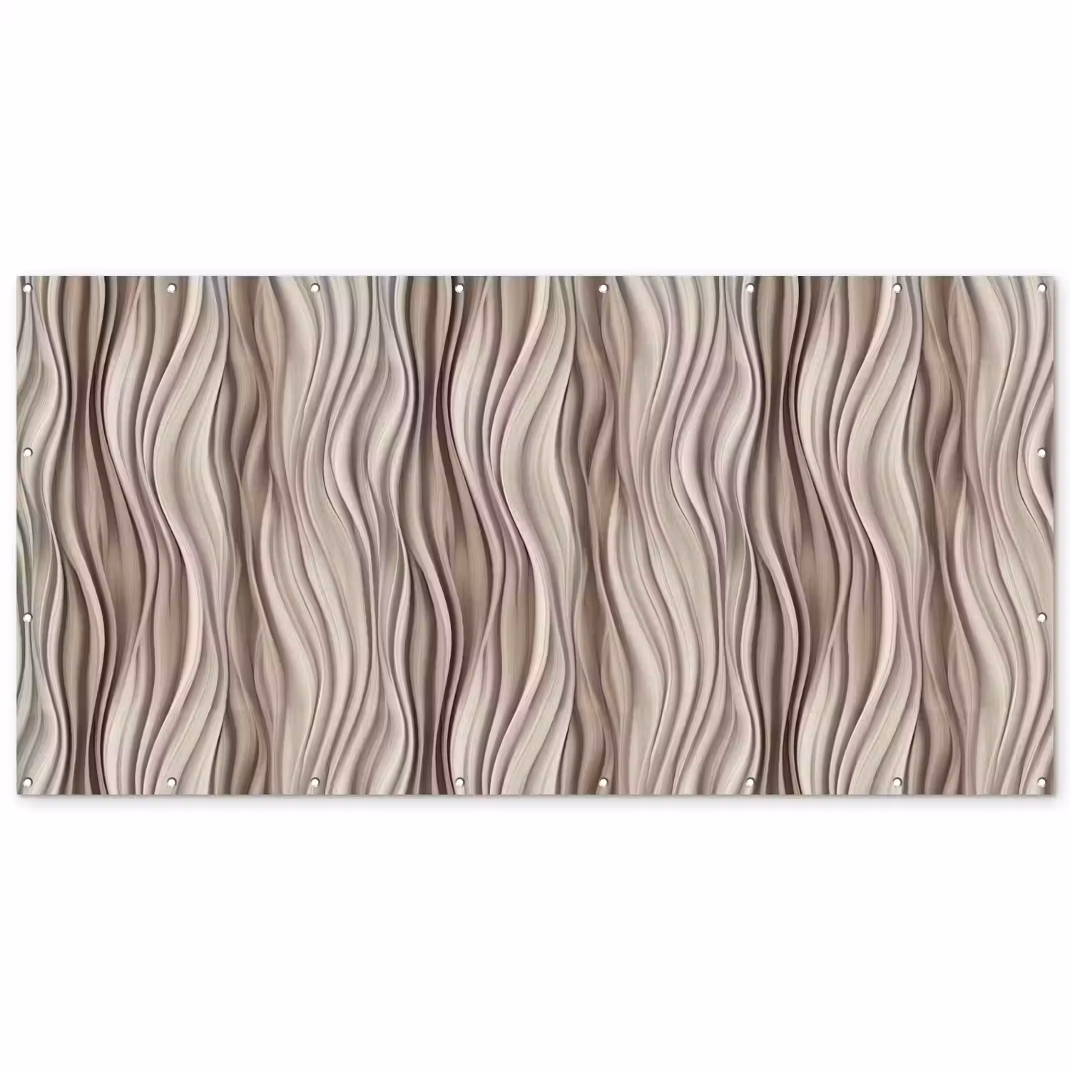 Golven - 3D - Crème Balkonbeschermer Duitsland klein 596 -zz_3d