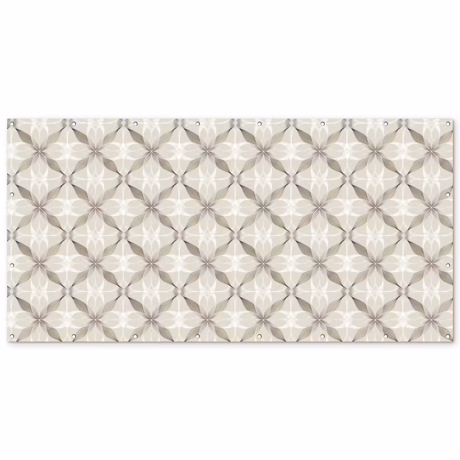 Grafisch - Patroon - Grijs Balkonbeschermer Duitsland klein 596 -zz_3d