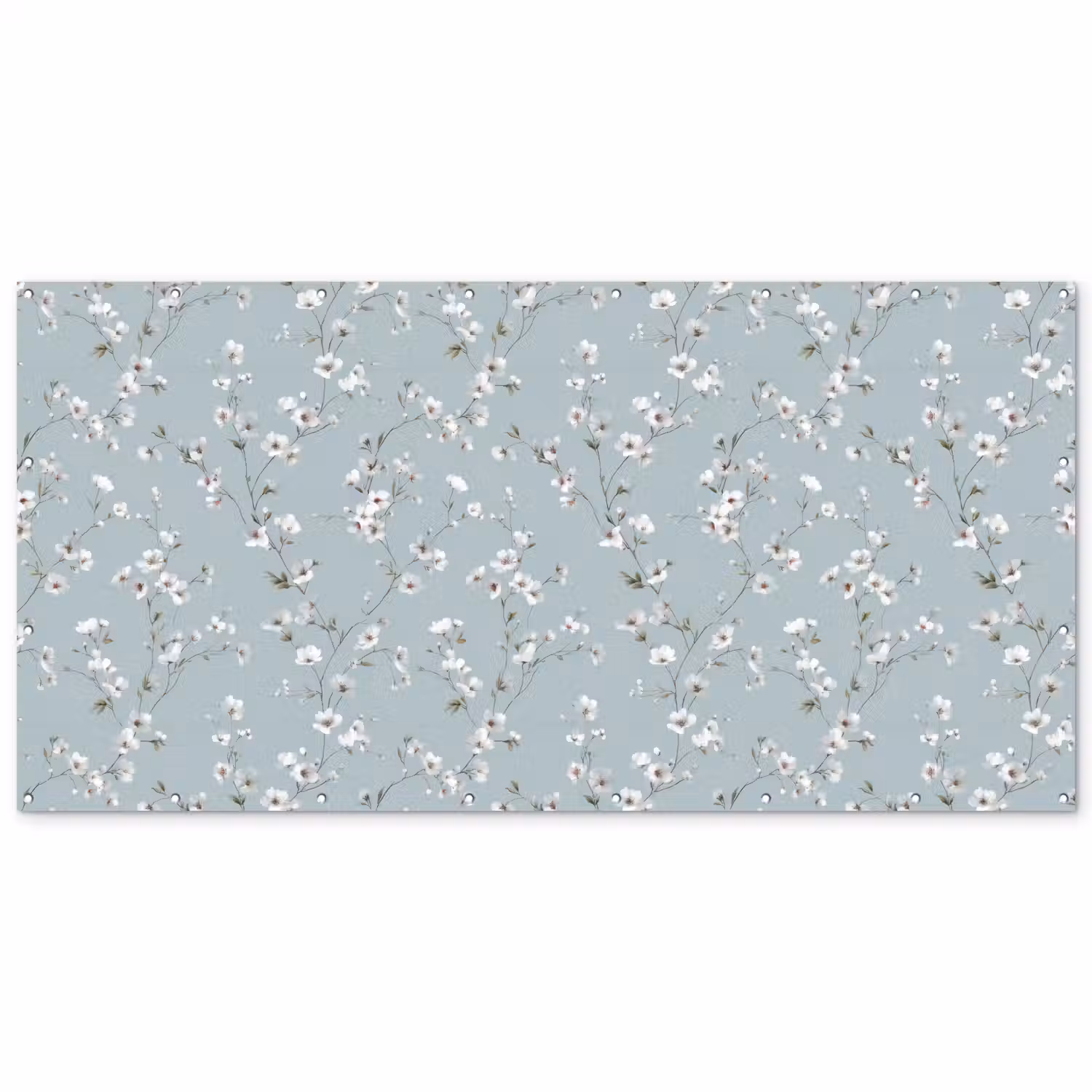Klassiek - Bloemen - Blauw Balkonbeschermer Duitsland klein 596 -zz_3d