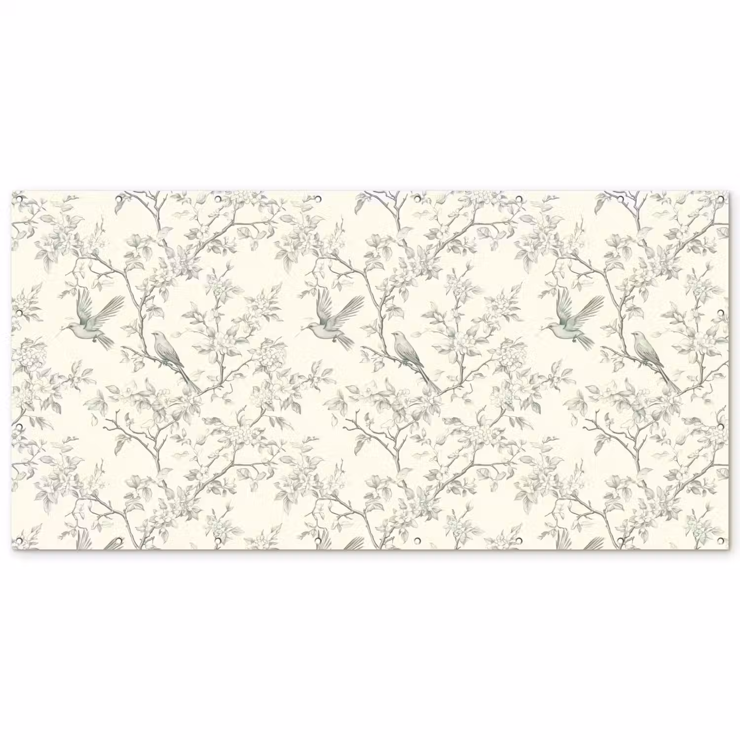 Klassiek - Vogels - Groen Balkonbeschermer Duitsland klein 596 -zz_3d