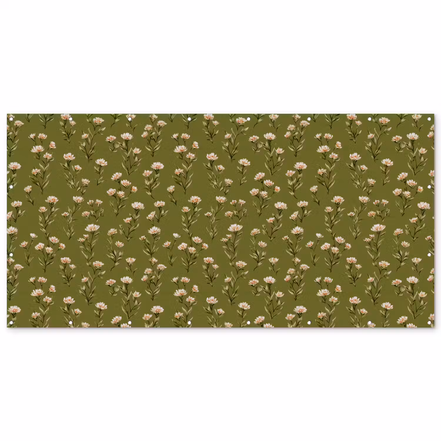 Landelijk - Bloemen - Groen Balkonbeschermer Duitsland klein 596 -zz_3d