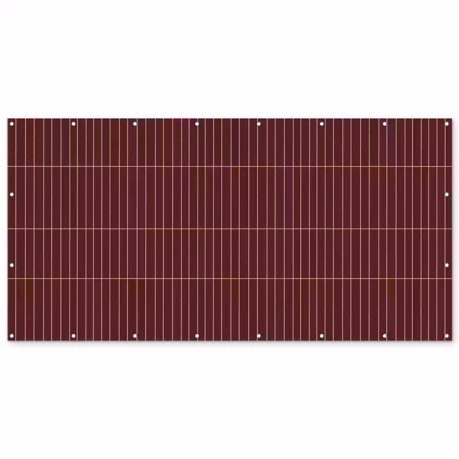 Lijnen - Patroon - Bordeaux Balkonbeschermer Duitsland klein 596 -zz_3d