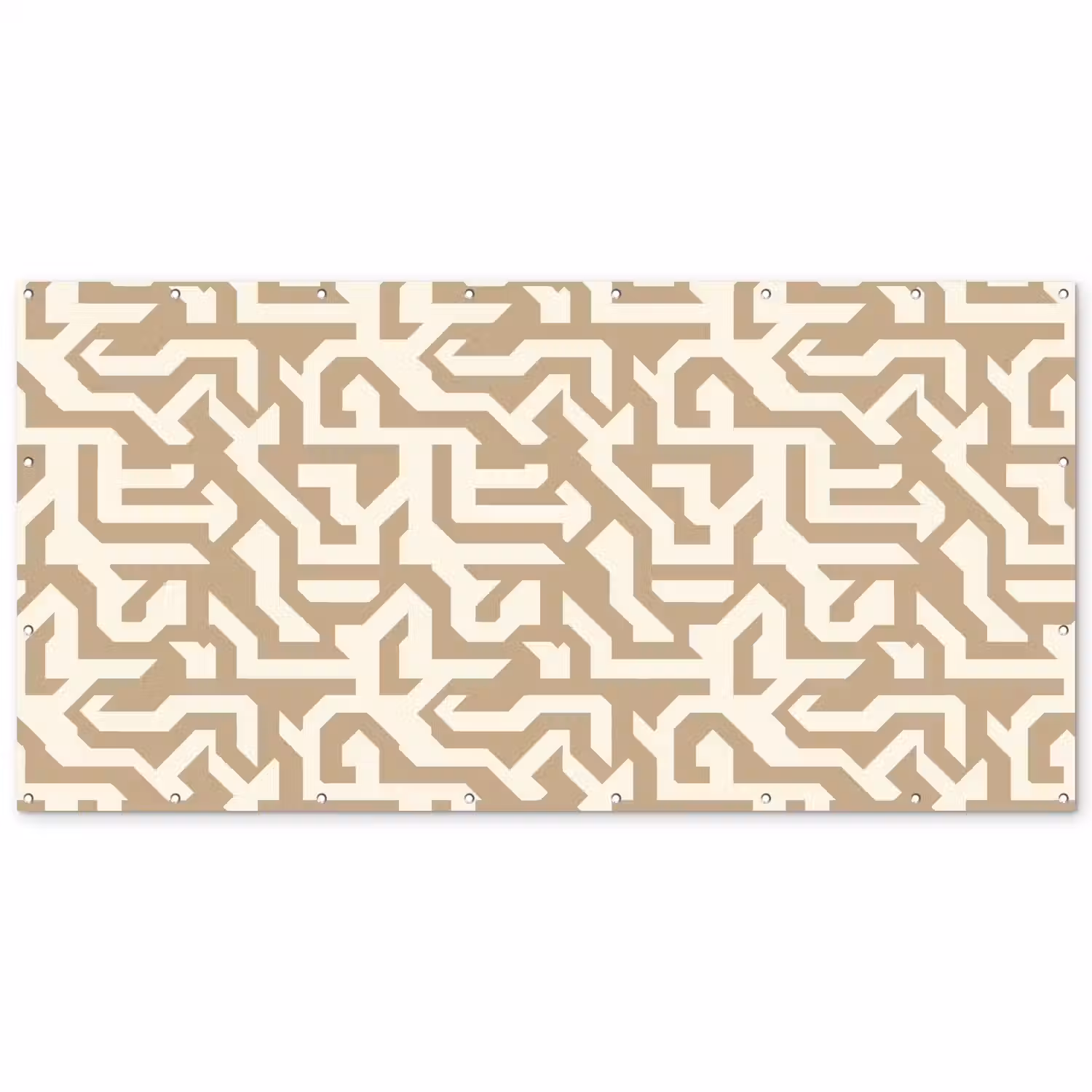 Modern - Abstract - Beige Balkonbeschermer Duitsland klein 596 -zz_3d