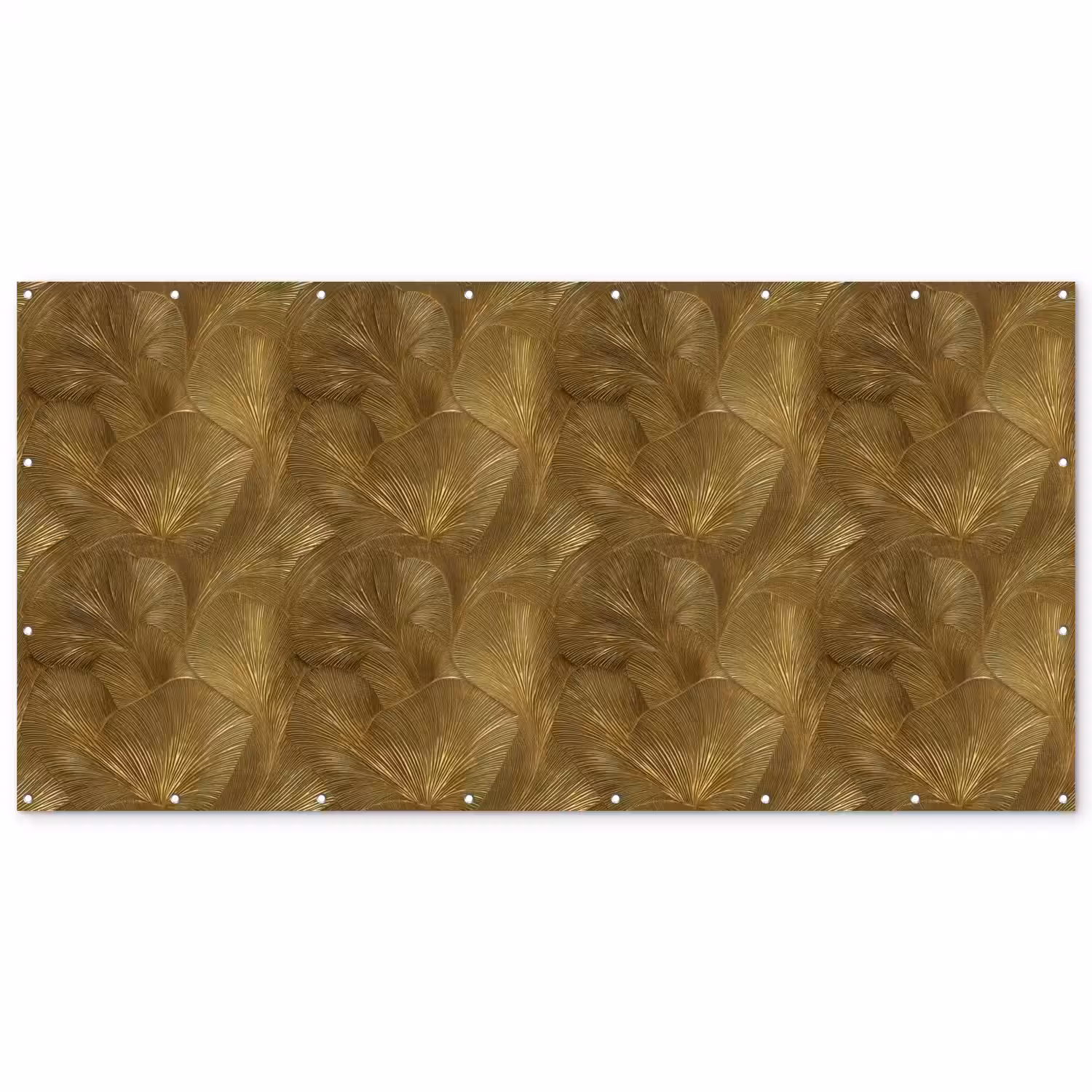 Organisch - Lijnen - Goud Balkonbeschermer Duitsland klein 596 -zz_3d