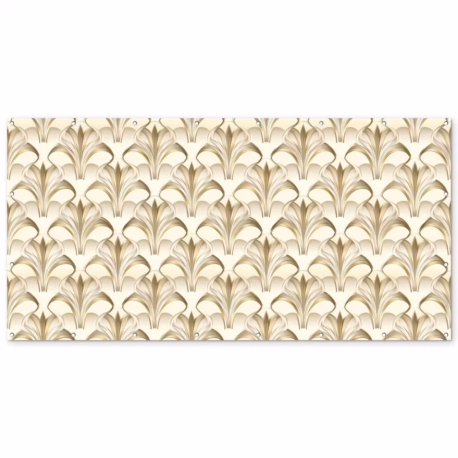 Ornament - Barok - Goud Balkonbeschermer Duitsland klein 596 -zz_3d