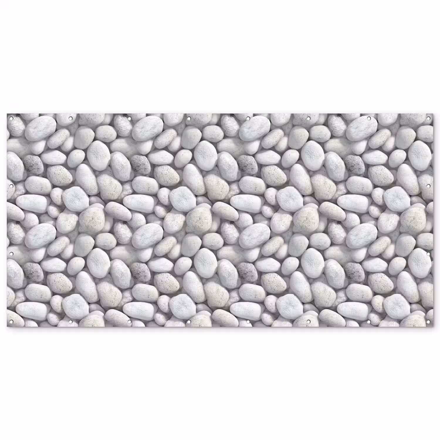 Steentjes - Grijs - Ovaal Balkonbeschermer Duitsland klein 596 -zz_3d