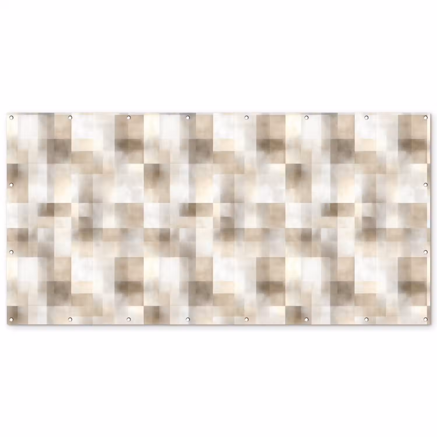 Textuur - Linnen - Beige Balkonbeschermer Duitsland klein 596 -zz_3d