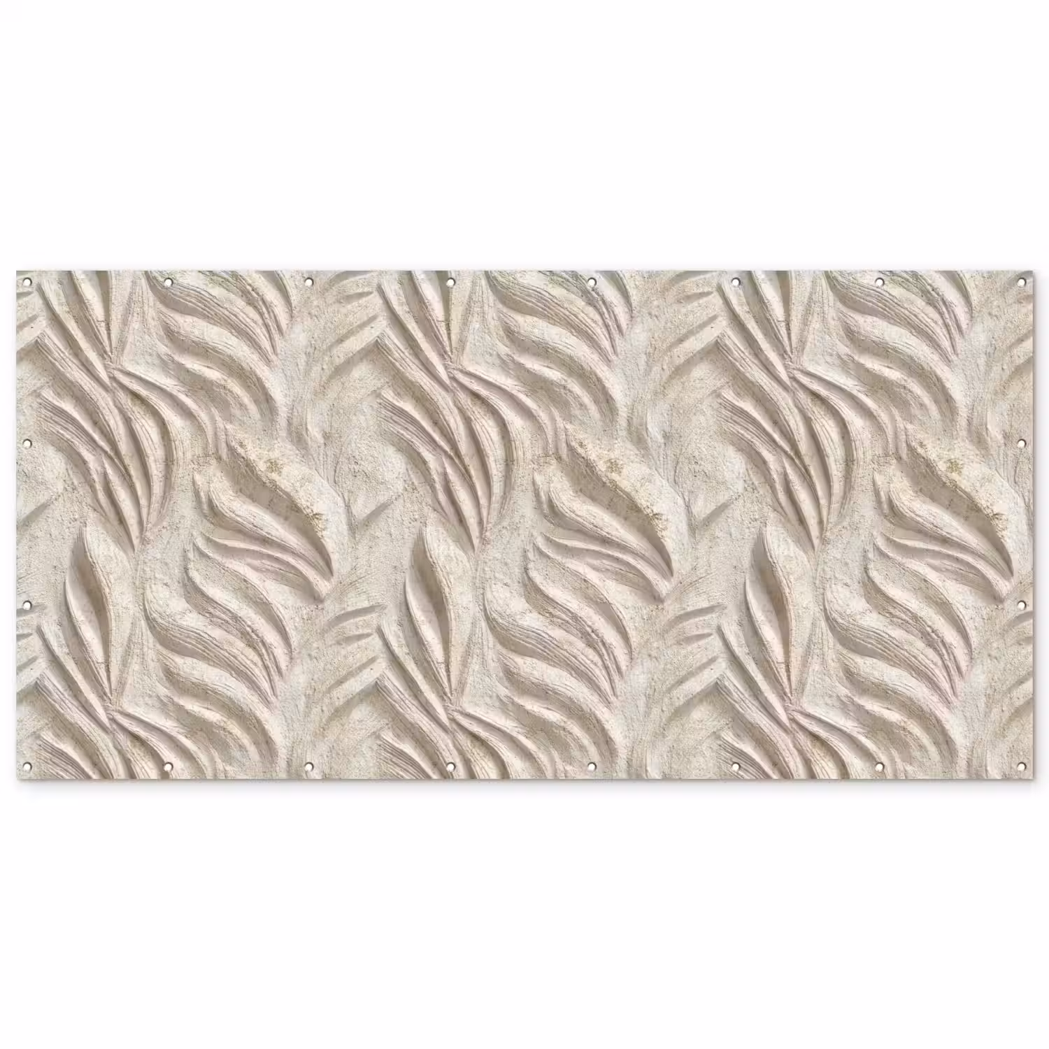 Textuur - Reliëf - Beige Balkonbeschermer Duitsland klein 596 -zz_3d