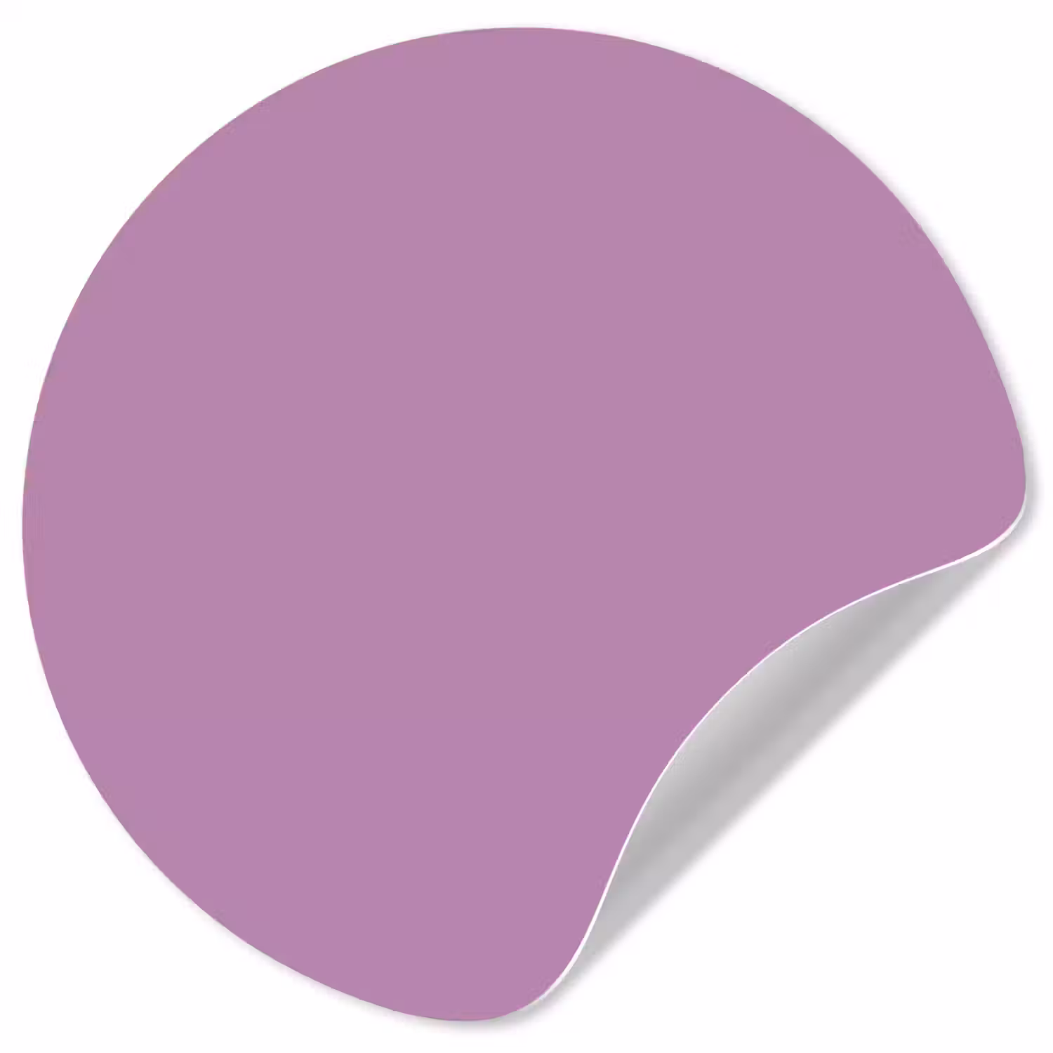 Antique - Orchid - Paars Wandcirkel behangsticker klein 186 -3d