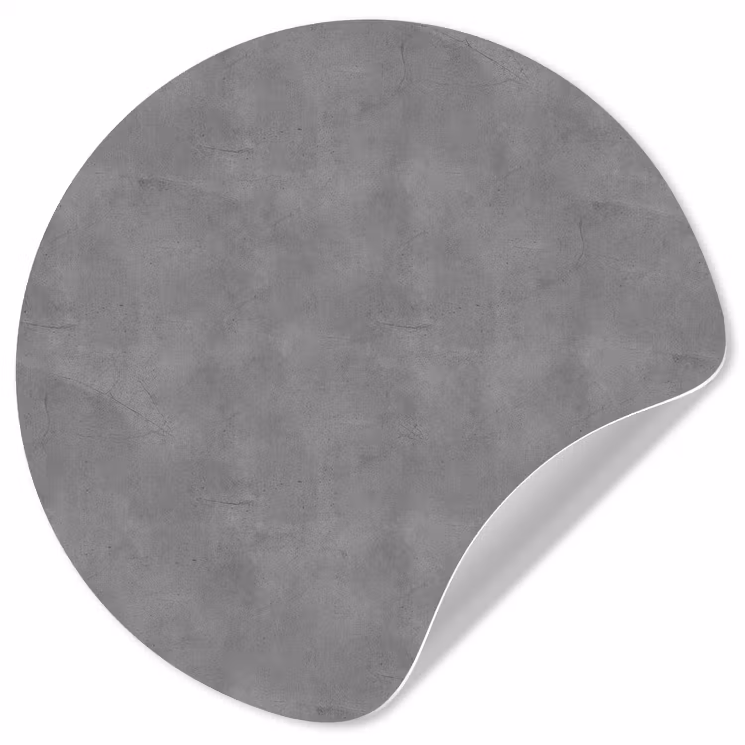 Beton - Structuur - Patroon Wandcirkel behangsticker klein 186 -3d