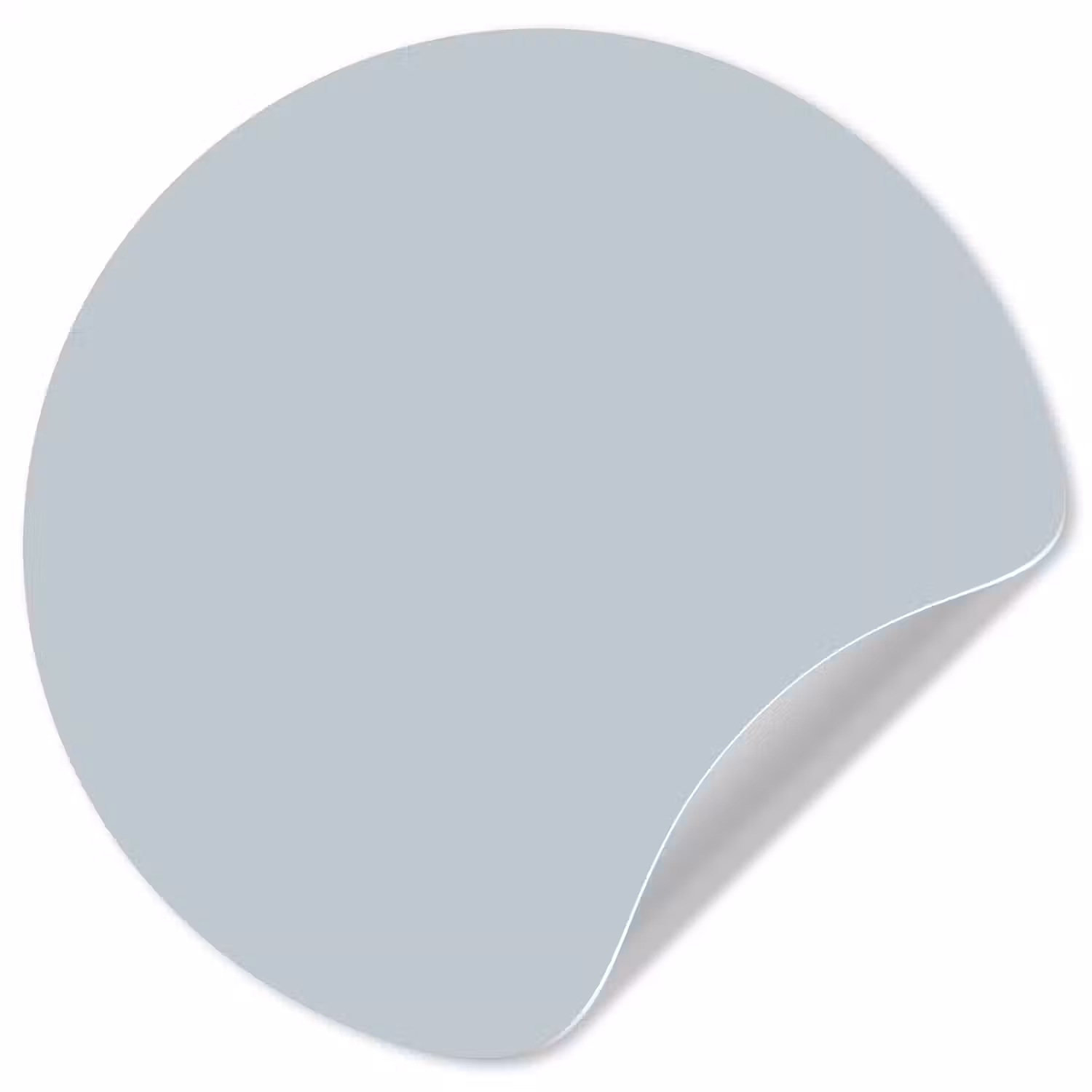 Blue - Bay - Blauw Wandcirkel behangsticker klein 186 -3d