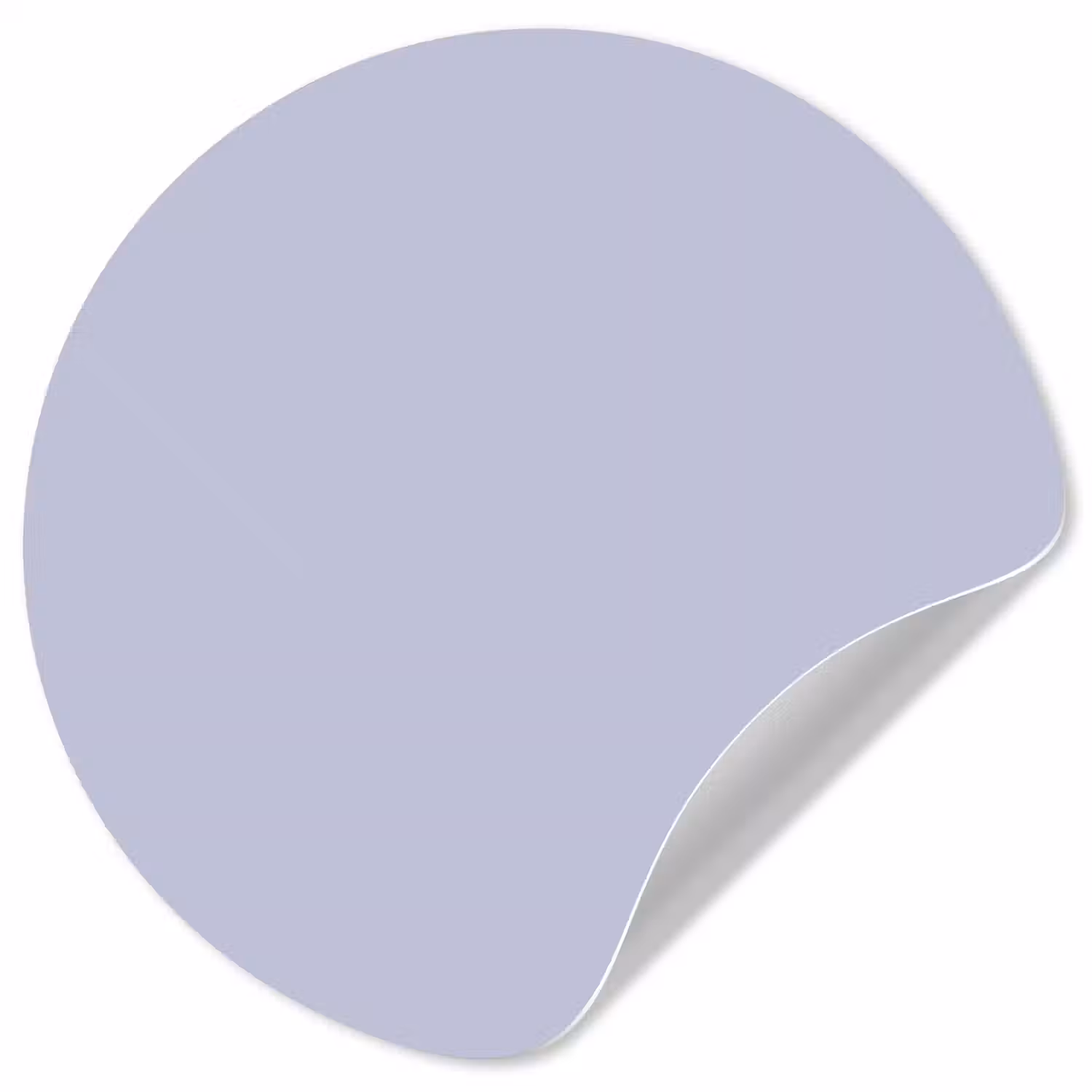 Chalky - Lavender - Paars Wandcirkel behangsticker klein 186 -3d
