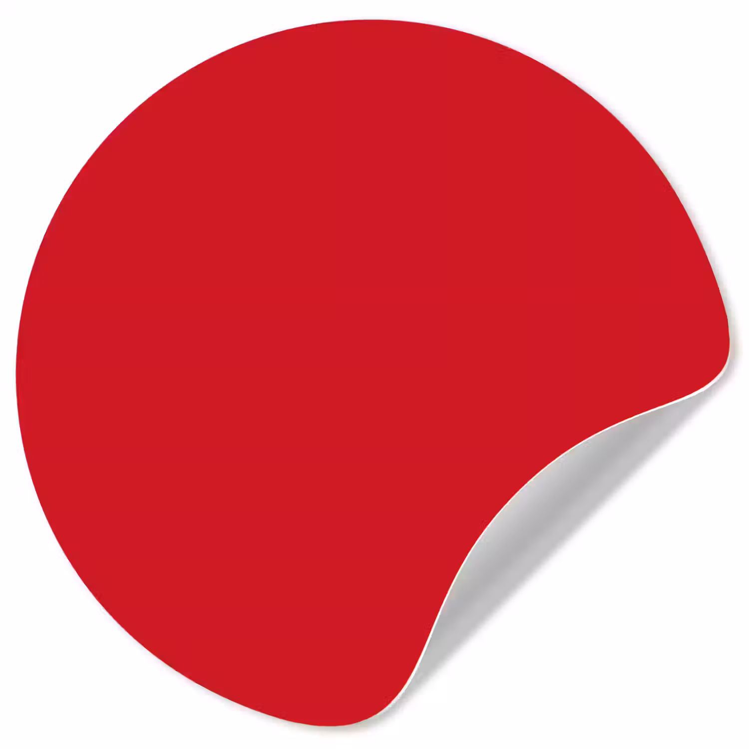 Crimson - Velvet - Rood Wandcirkel behangsticker klein 186 -3d