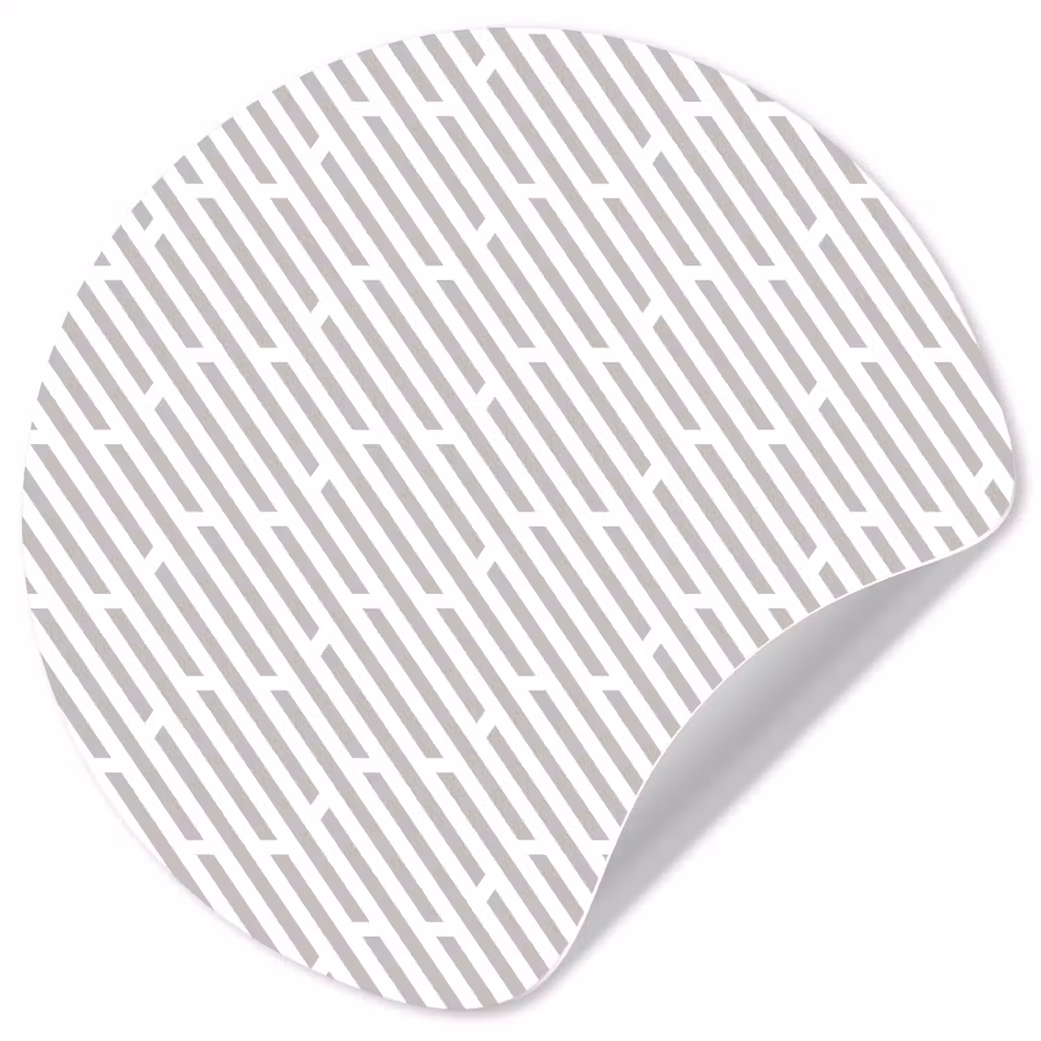 Grafisch - Patroon - Modern Wandcirkel behangsticker klein 186 -3d