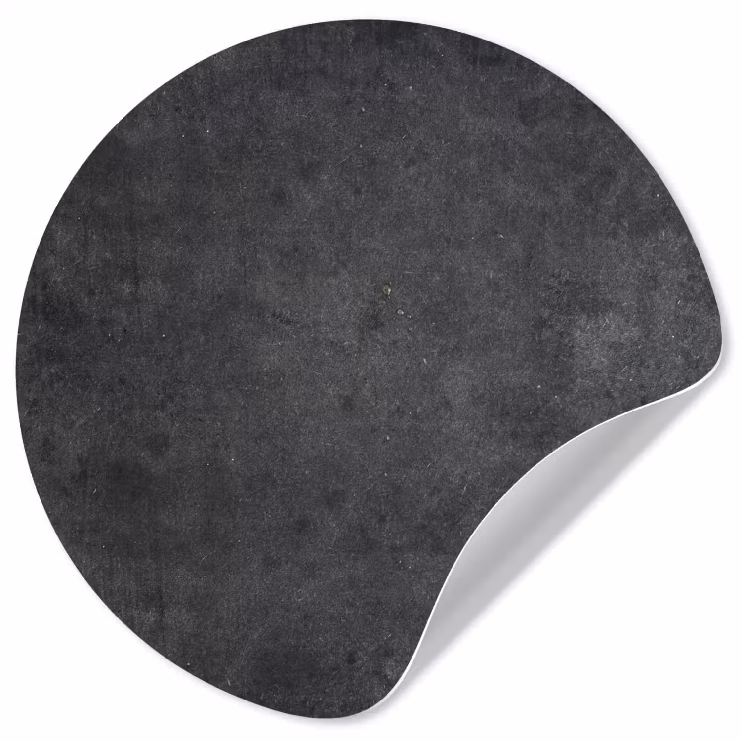 Industrieel - Leisteen - Grijs - Structuur - Beton Wandcirkel behangsticker klein -3d