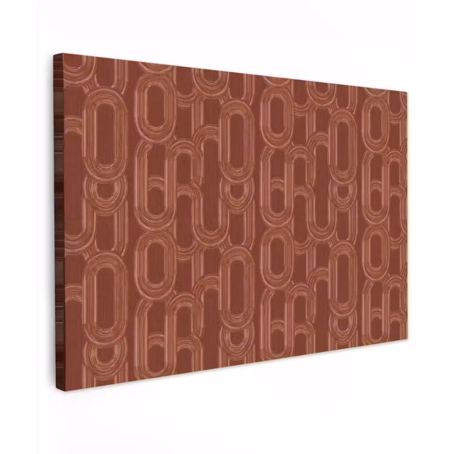 Abstract - Textuur - Bruin Tuinposter op houten frame 2 cm dik klein 845 -3d