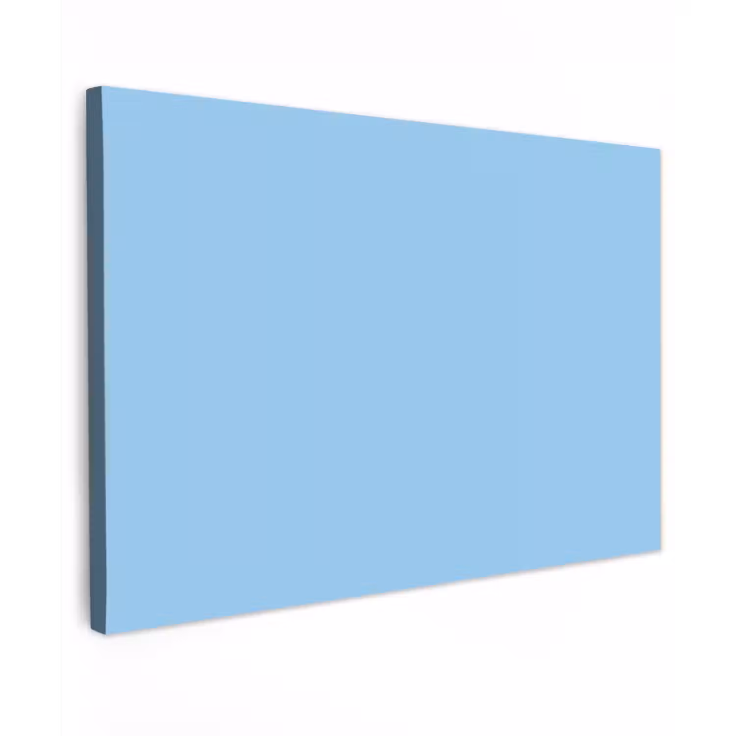 Baby - Blue - Blauw Tuinposter op houten frame 2 cm dik klein 845 -3d