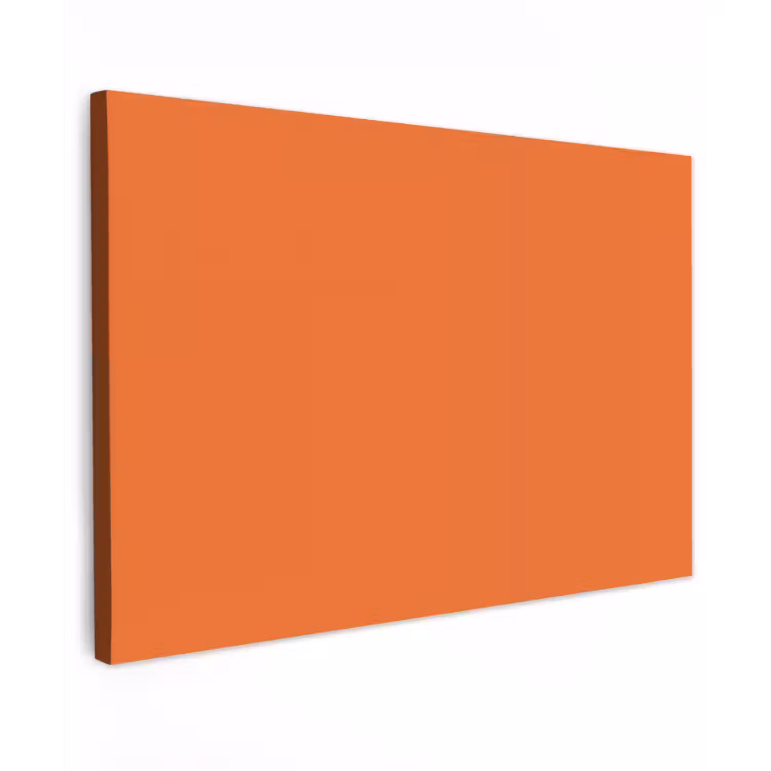 Burnt - Sienna - Oranje Tuinposter op houten frame 2 cm dik klein 845 -3d