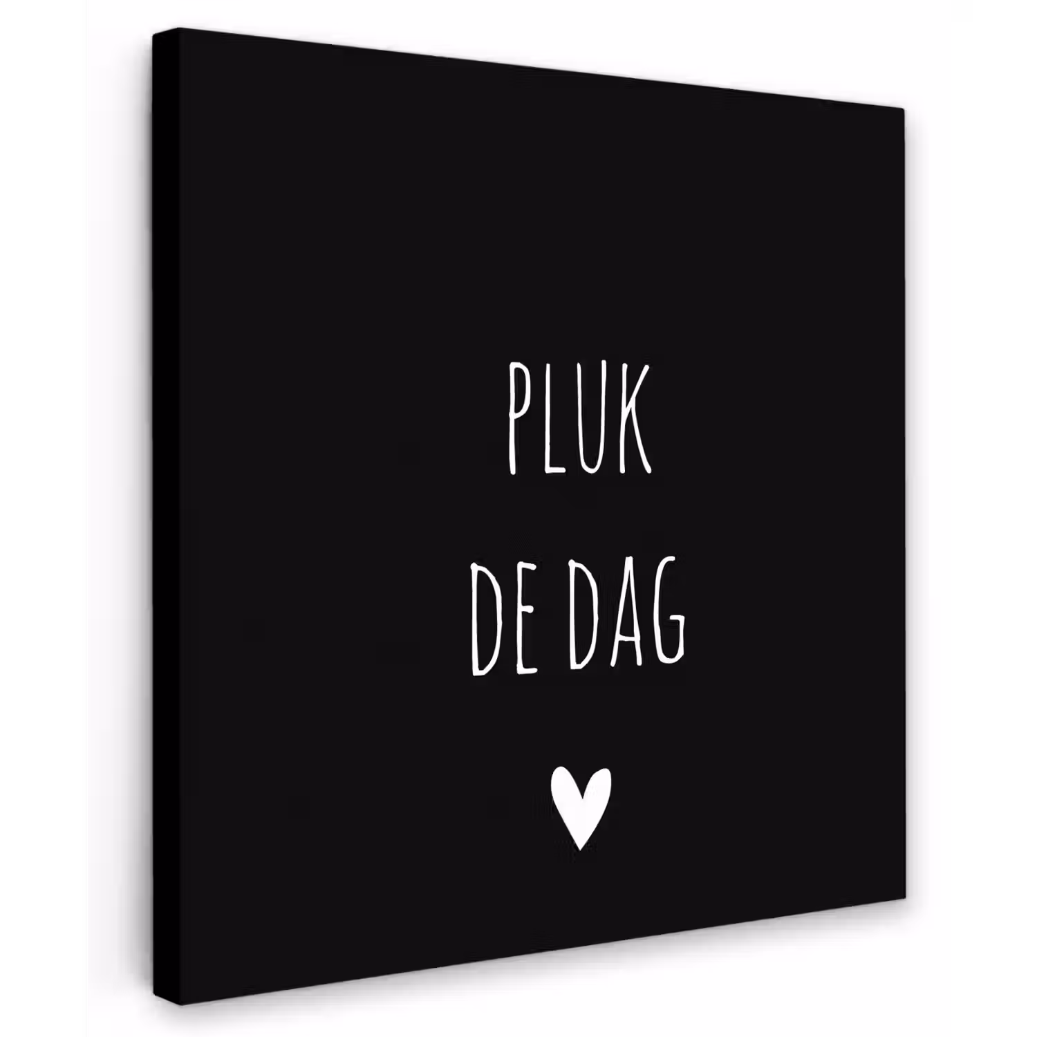 Carpe diem - Spreuken - Pluk de dag - Quotes Tuinposter op houten frame 2 cm dik middel -3d