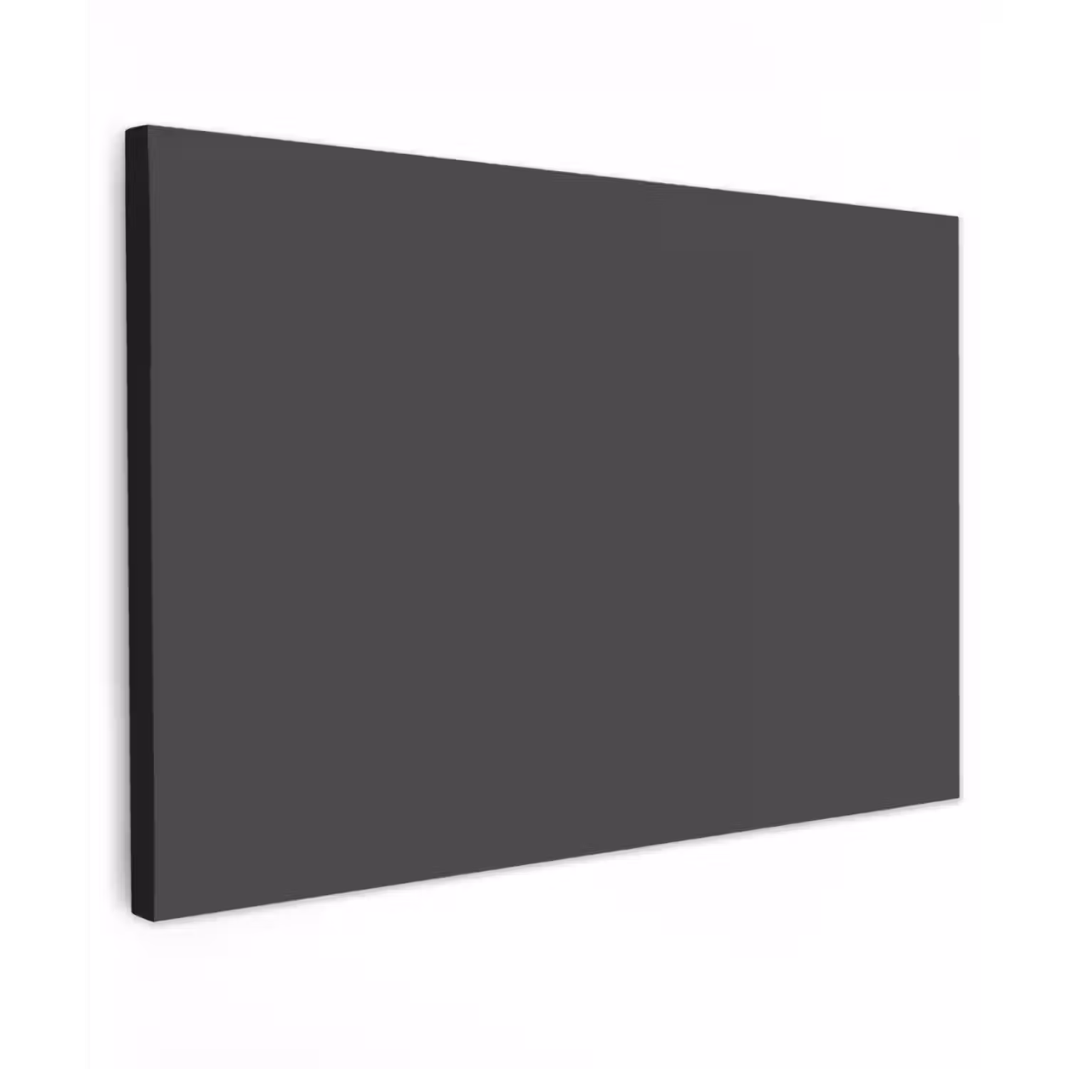 Charcoal - Grijs- Grey Tuinposter op houten frame 2 cm dik klein 845 -3d