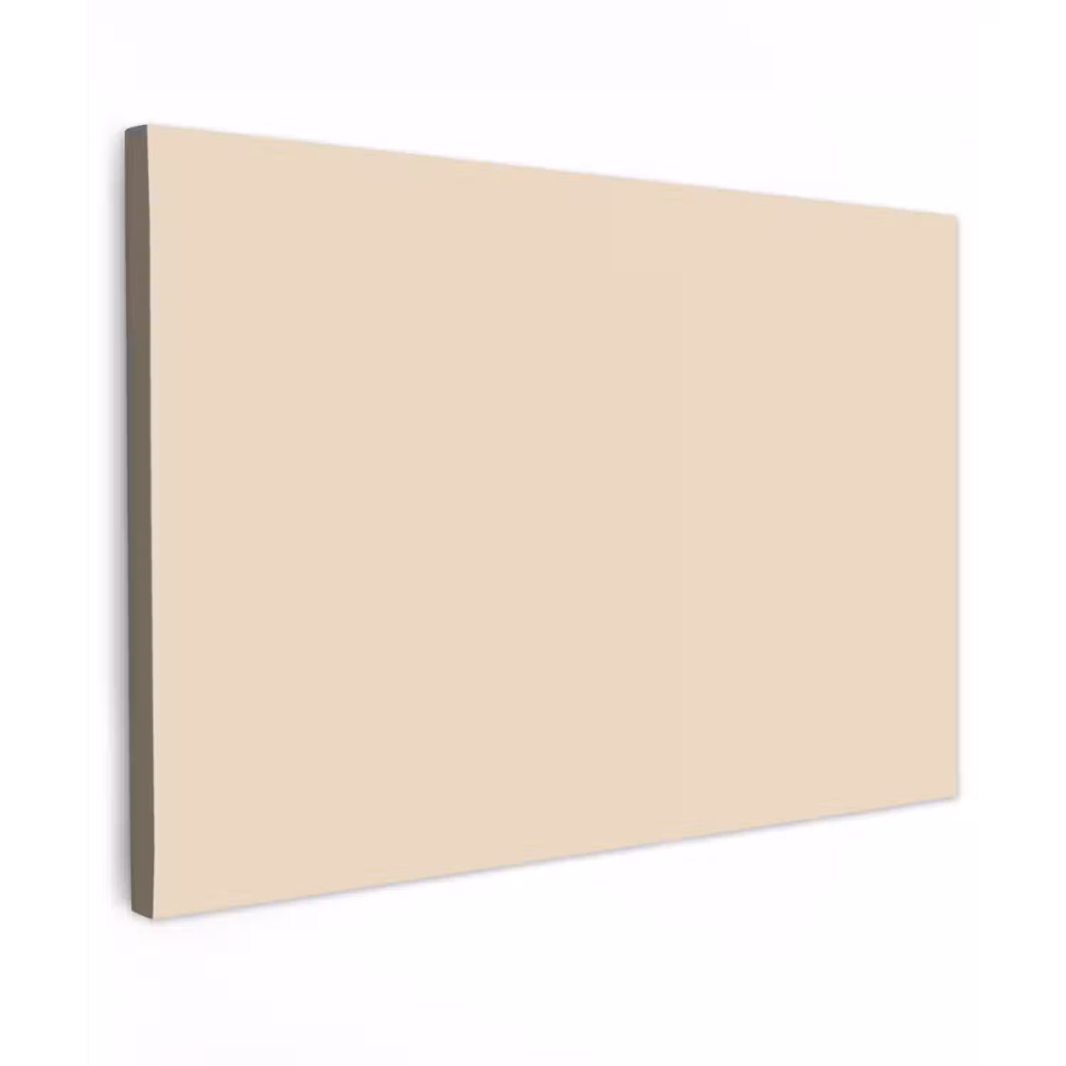 Cream - Nude - Neutraal Tuinposter op houten frame 2 cm dik klein 845 -3d