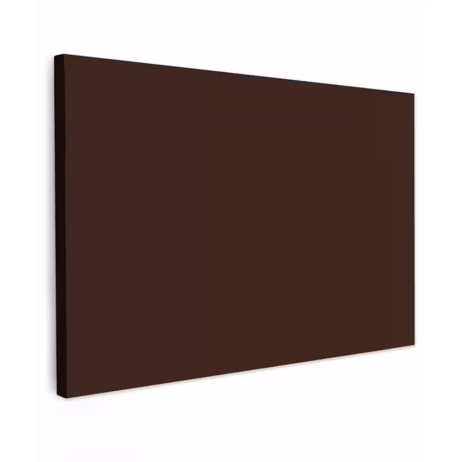 Dark - Chocolate - Bruin Tuinposter op houten frame 2 cm dik klein 845 -3d