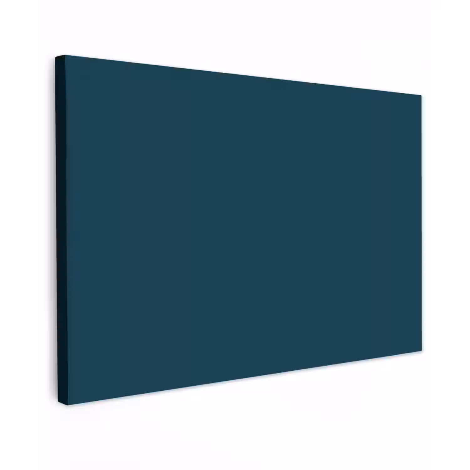 Dark - Indigo - Blauw Tuinposter op houten frame 2 cm dik klein 845 -3d