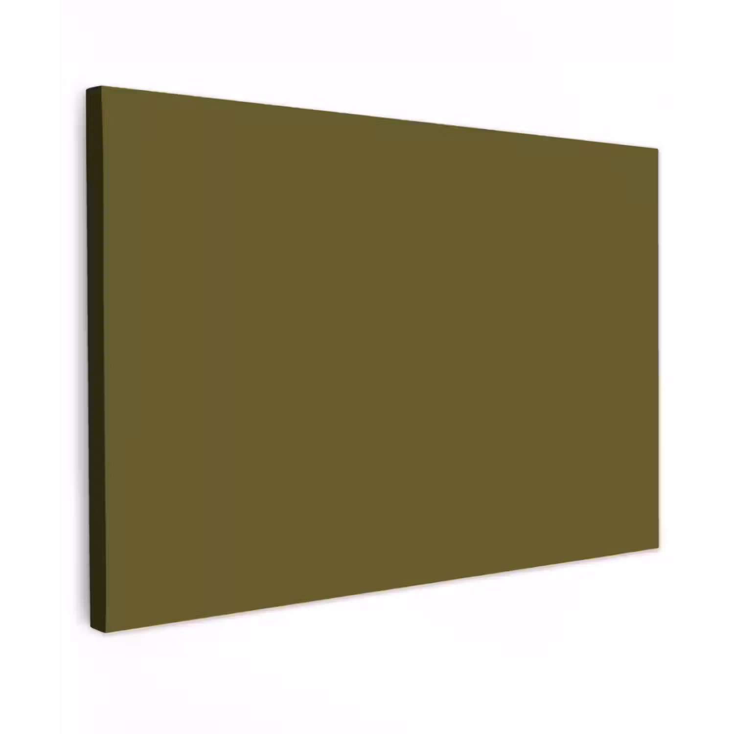 Dark - Olive - Groen Tuinposter op houten frame 2 cm dik klein 845 -3d