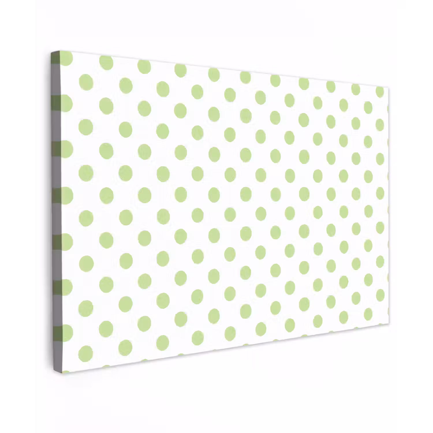 Dots - Klassiek - Groen Tuinposter op houten frame 2 cm dik klein 845 -3d