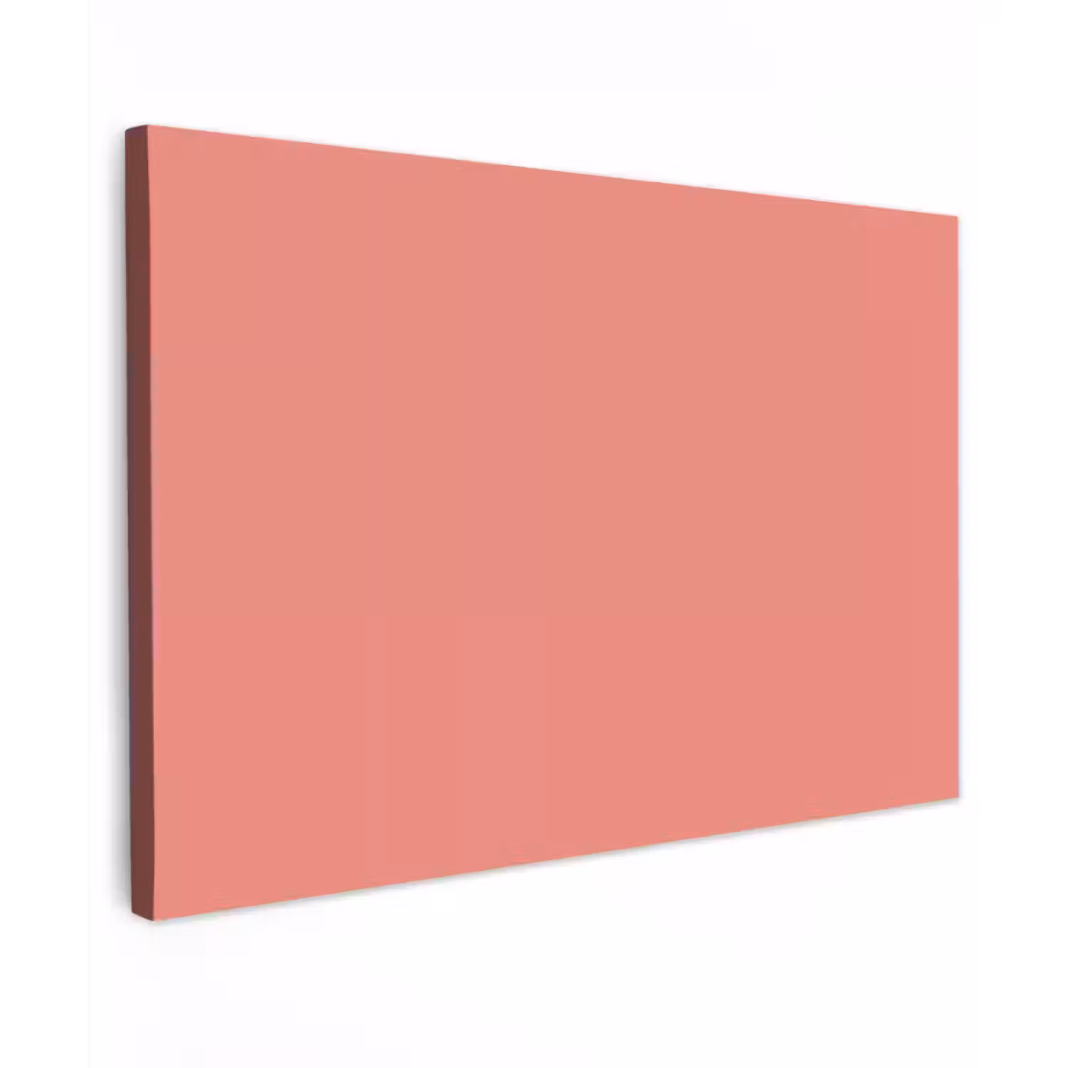 Dusty - Peach - Koraal Tuinposter op houten frame 2 cm dik klein 845 -3d