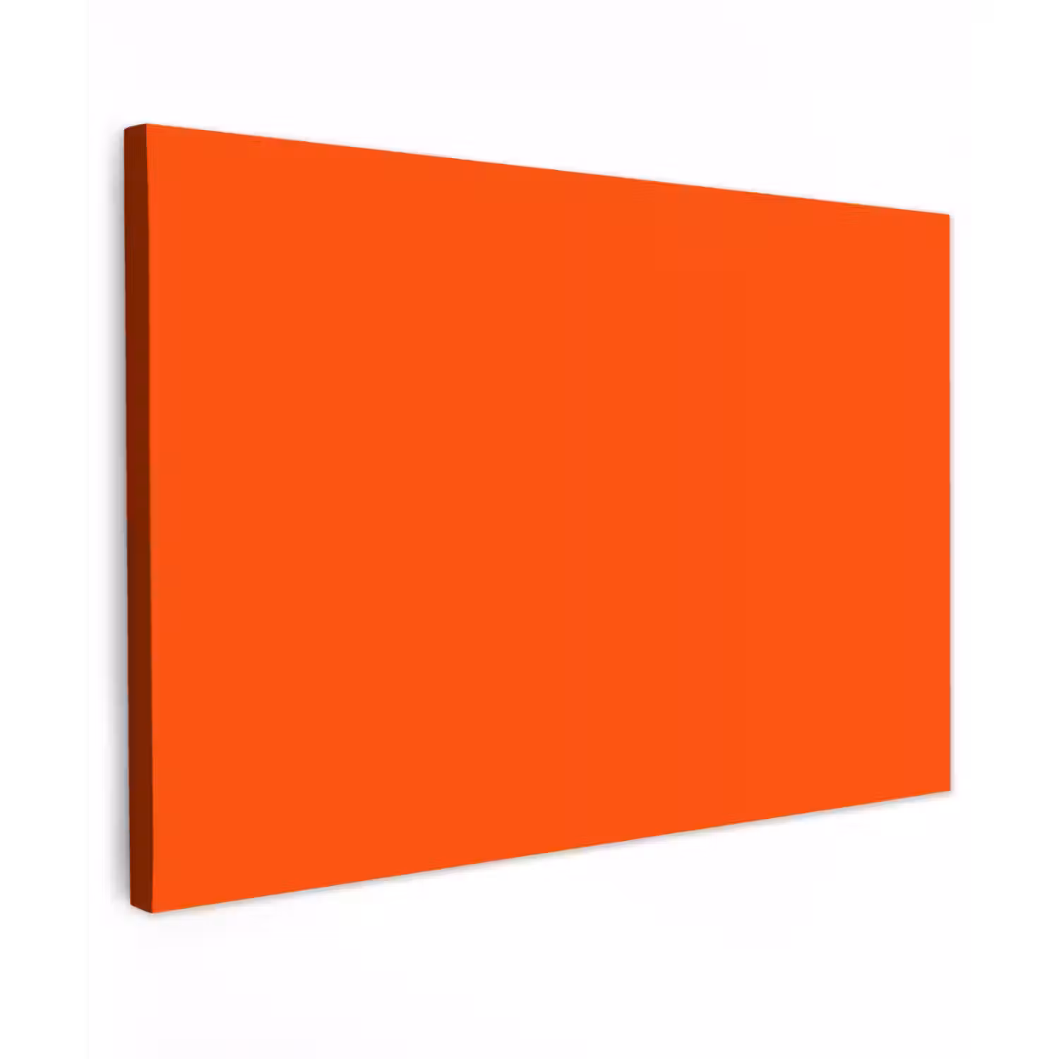 Fiery - Tangerine - Oranje Tuinposter op houten frame 2 cm dik klein 845 -3d