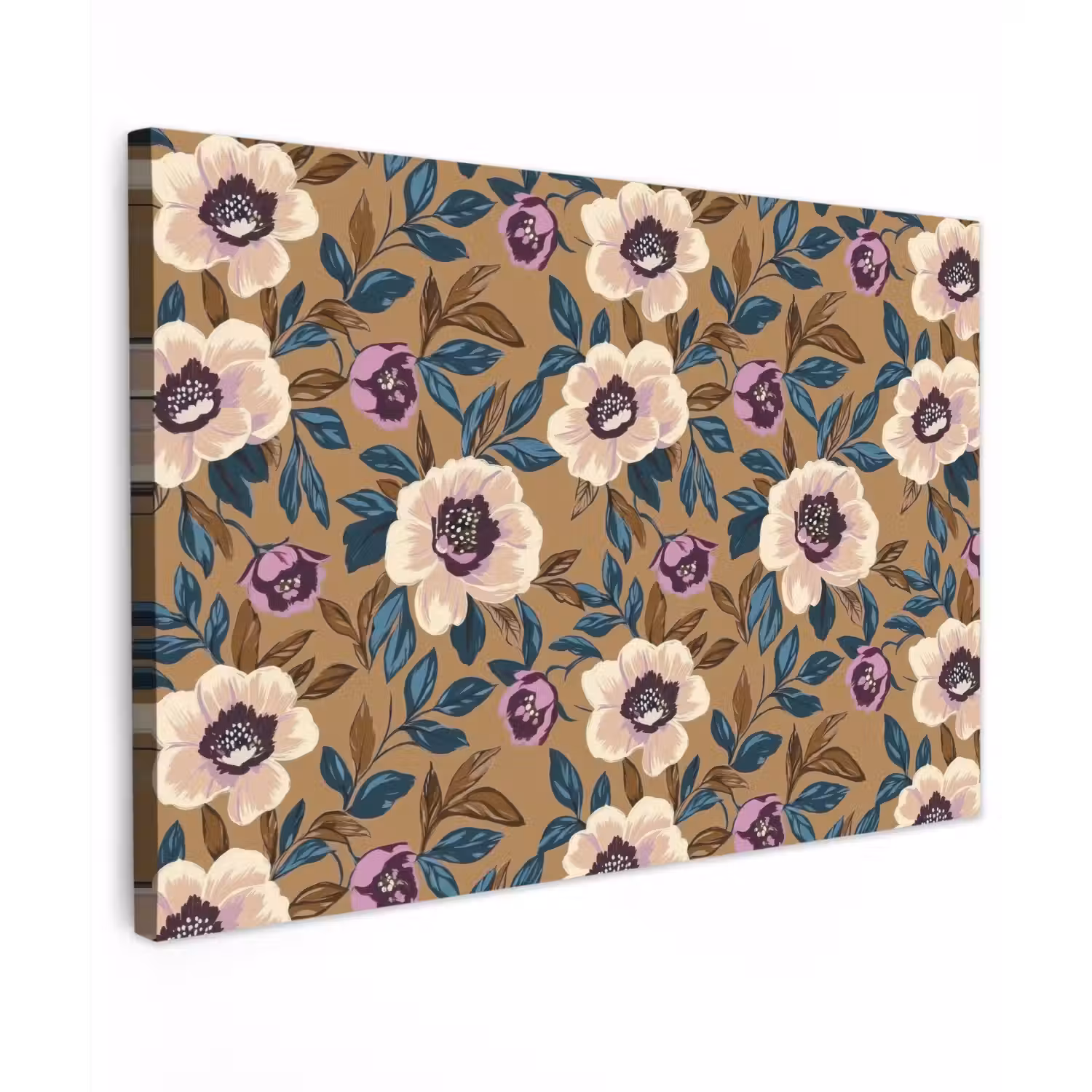 Floraal - Stilleven - Kleurrijk Tuinposter op houten frame 2 cm dik klein 845 -3d