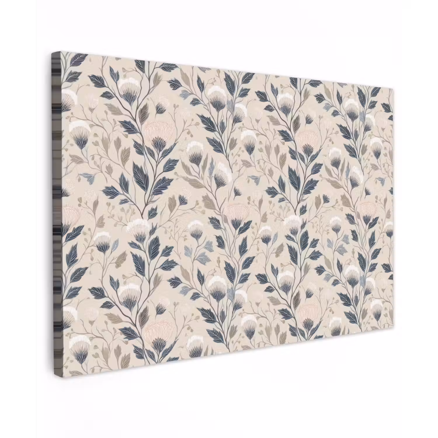 Klassiek - Botanisch - Kleurrijk Tuinposter op houten frame 2 cm dik klein 845 -3d