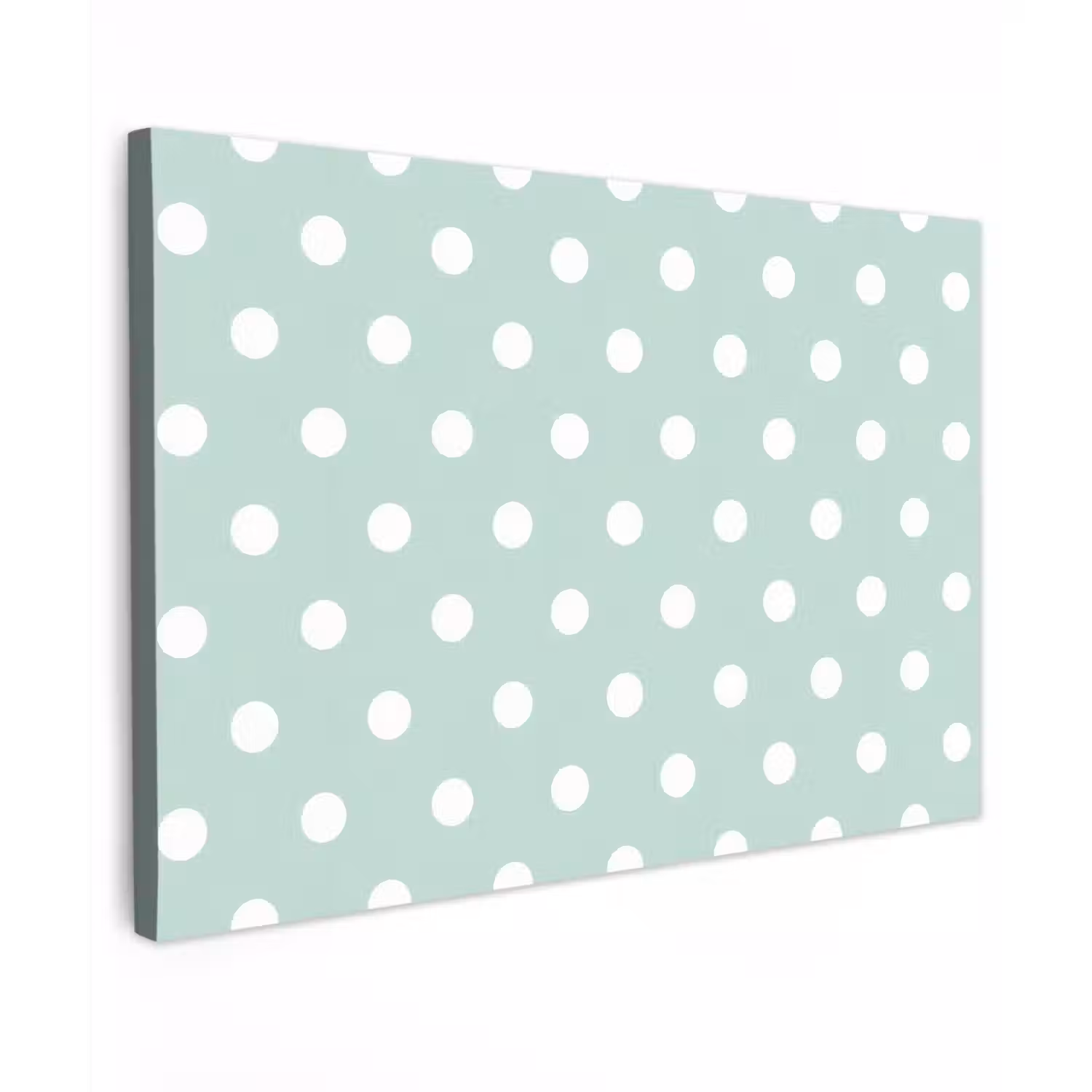 Klassiek - Polka - Groen Tuinposter op houten frame 2 cm dik klein 845 -3d