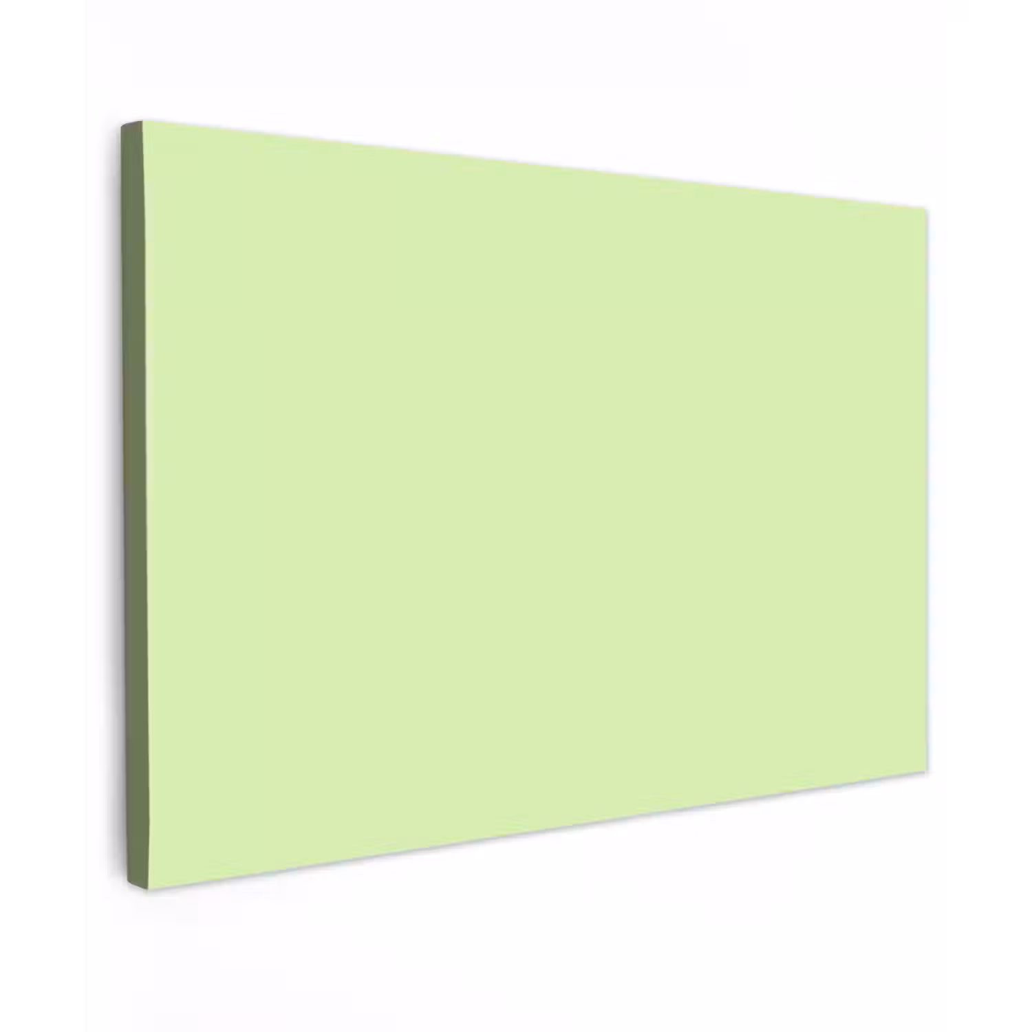 Light - Lime - Groen Tuinposter op houten frame 2 cm dik klein 845 -3d