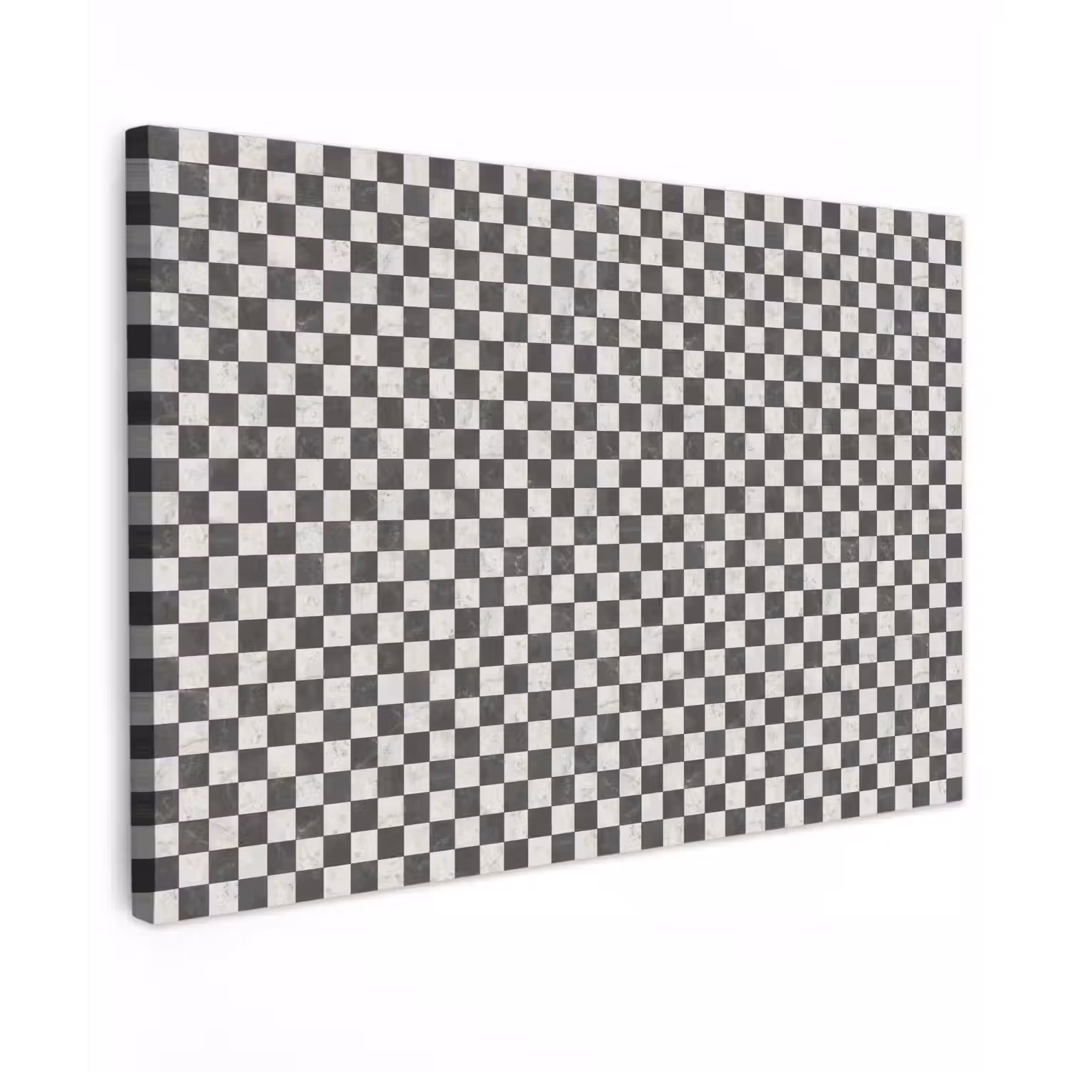 Marmer - Patroon - Grijs Tuinposter op houten frame 2 cm dik klein 845 -3d