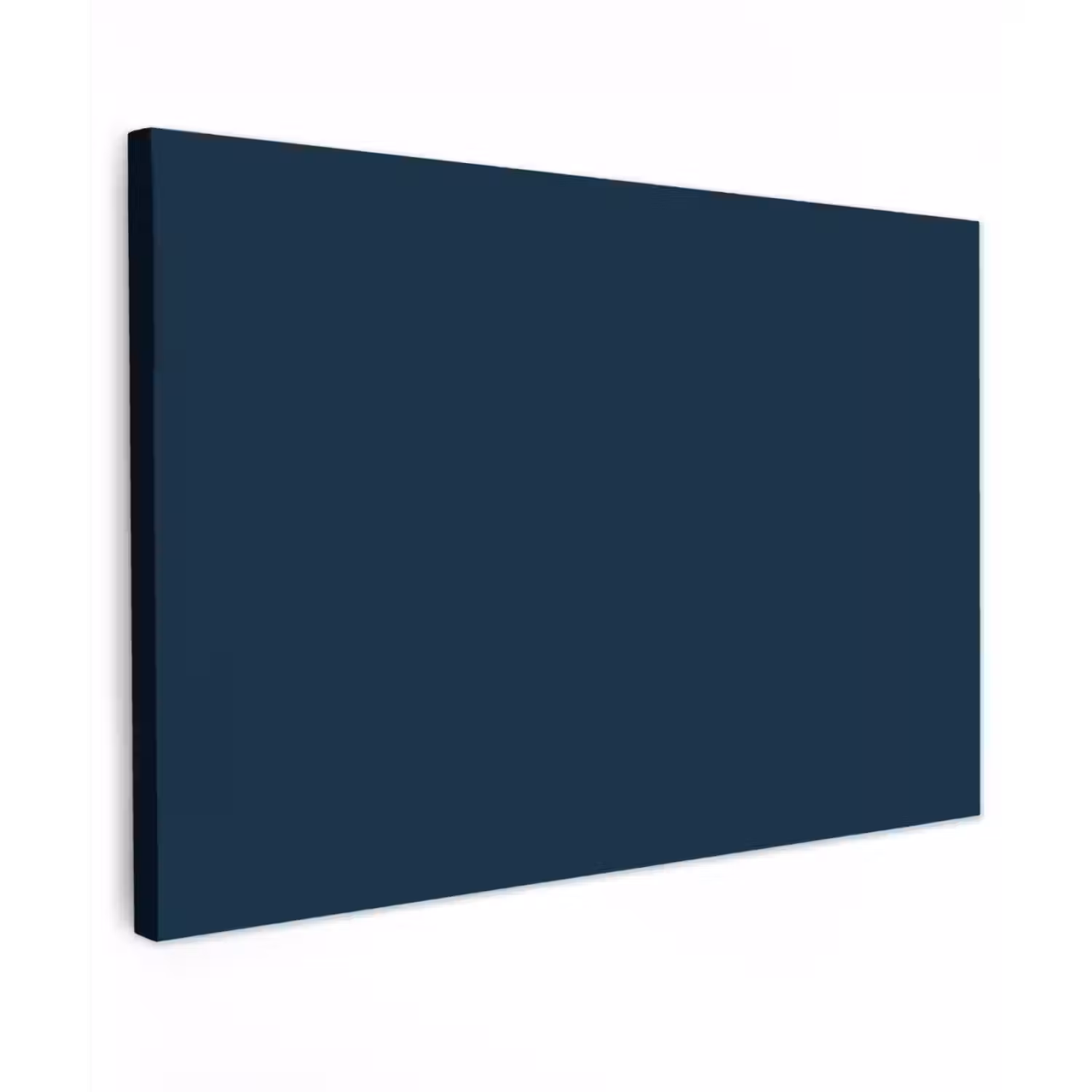 Midnight - Blue - Blauw Tuinposter op houten frame 2 cm dik klein 845 -3d