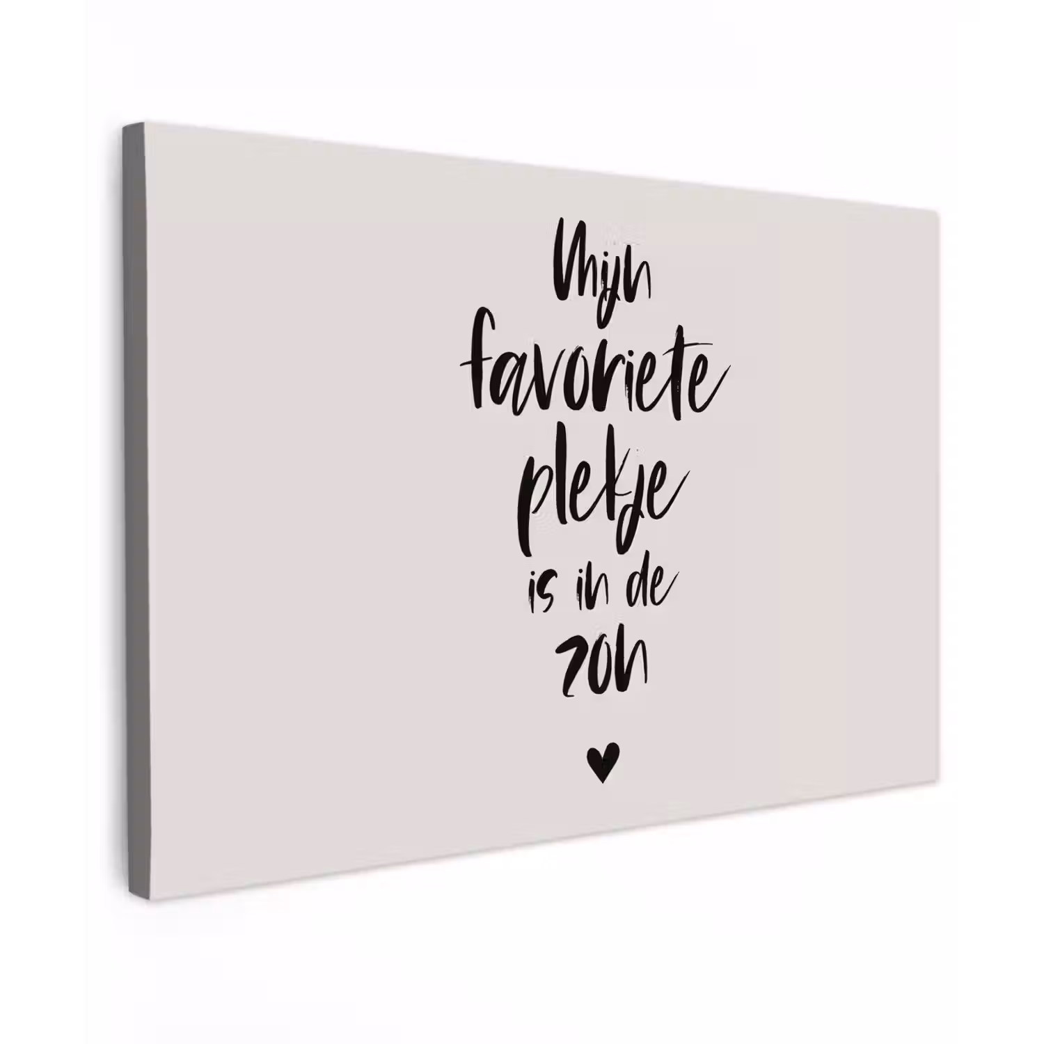 Mijn favoriete plekje is in de zon - Zomer - Tekst - Quotes Tuinposter op houten frame 2 cm dik klein -3d