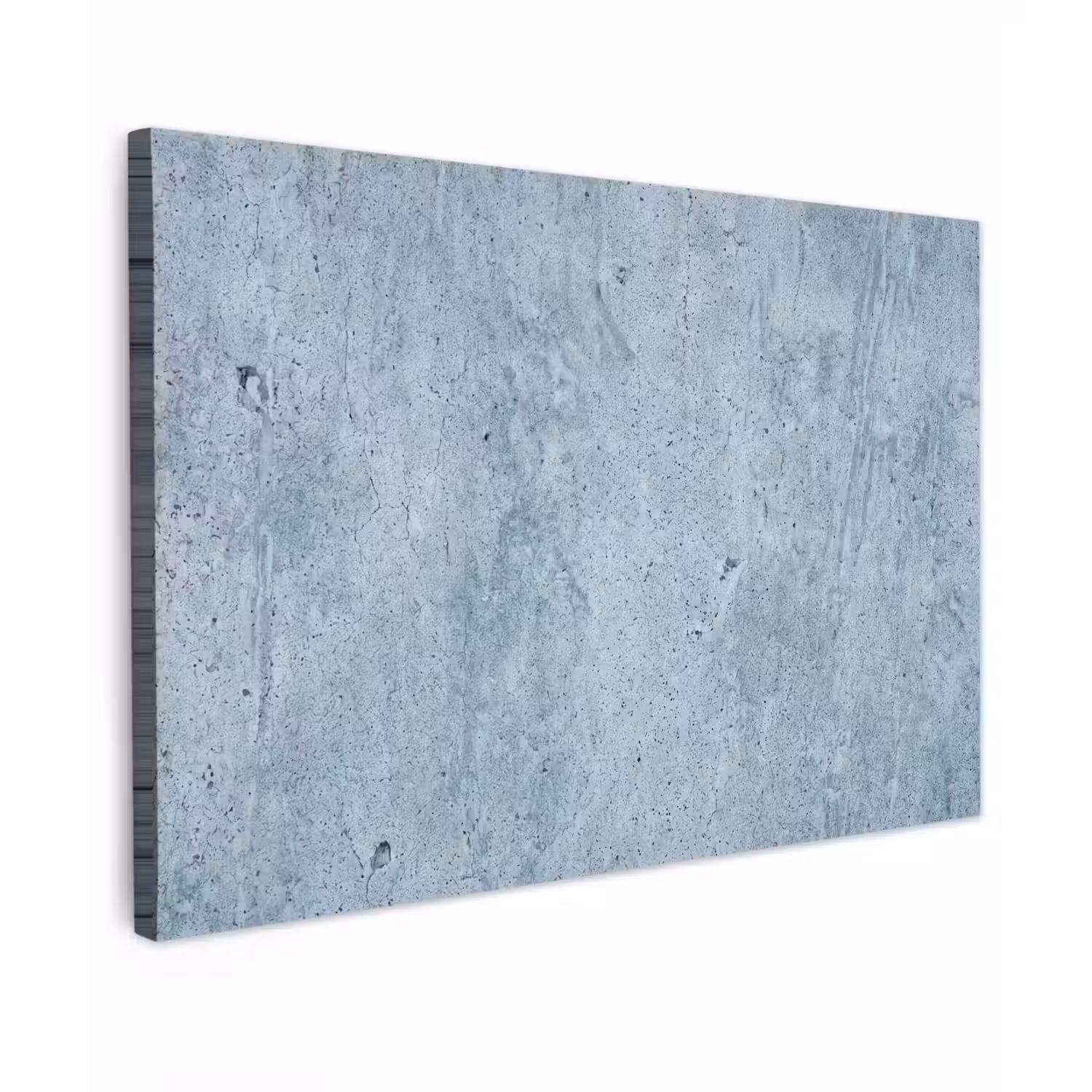 Oppervlak - Ruw - Abstract - Modern - Grijs Tuinposter op houten frame 2 cm dik klein -3d