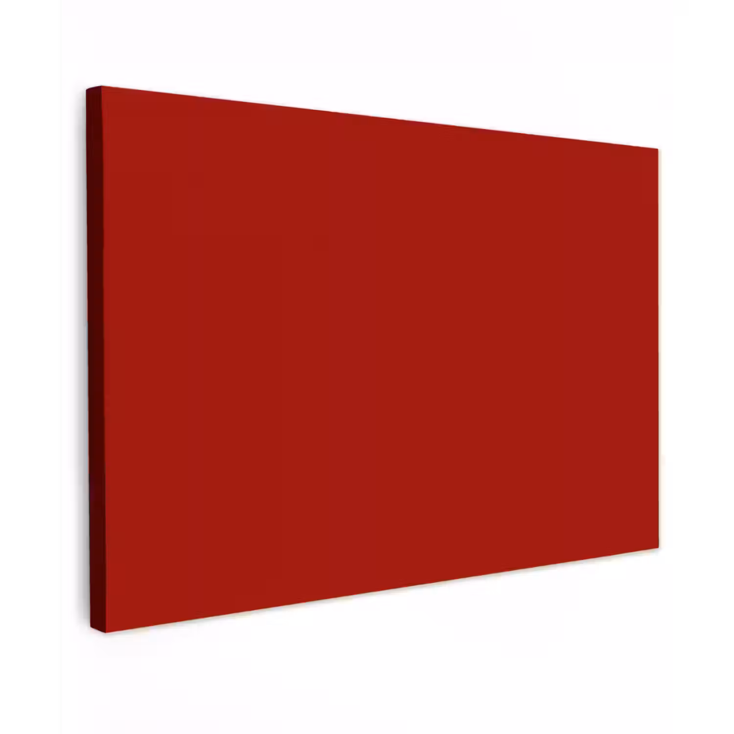 Oxblood - Maroon - Rood Tuinposter op houten frame 2 cm dik klein 845 -3d