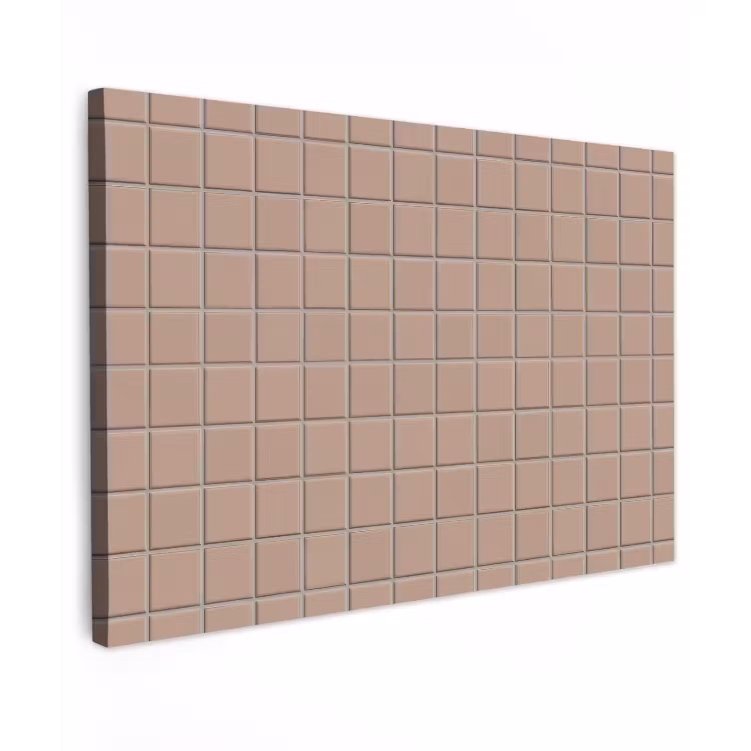 Patroon - Tegel - Oudroze Tuinposter op houten frame 2 cm dik klein 845 -3d
