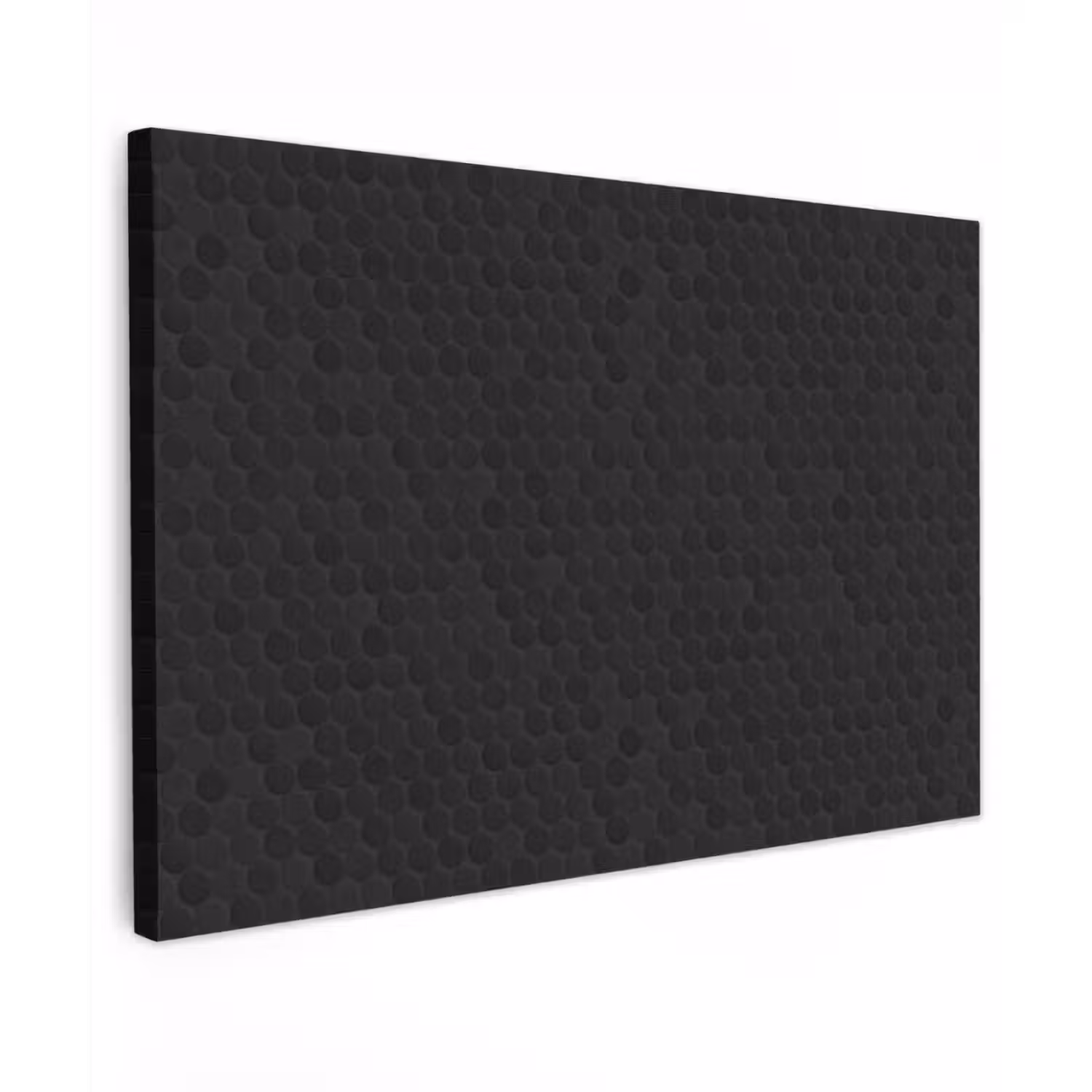 Penny - Tegel - Mat - Zwart Tuinposter op houten frame 2 cm dik klein 845 -3d