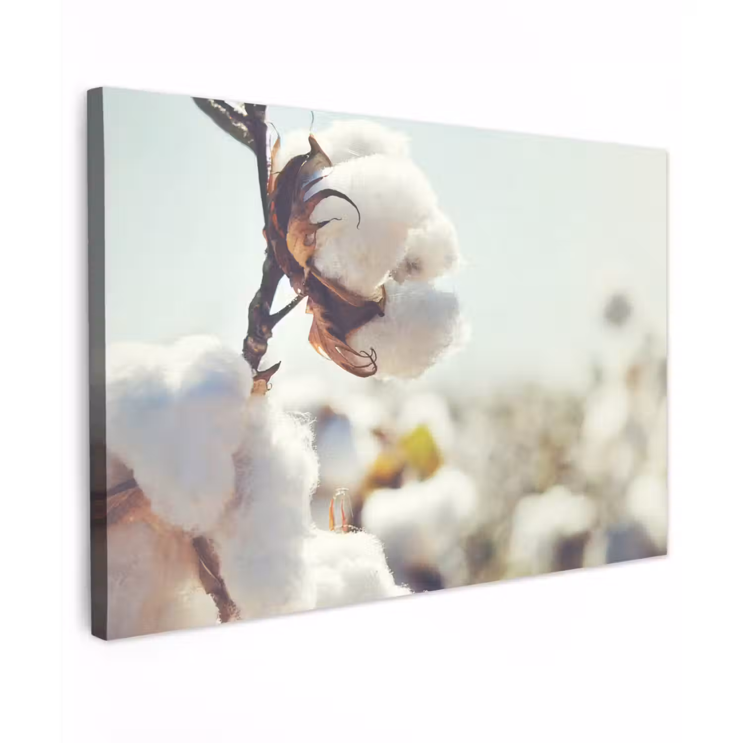 Planten - Bloem - Tak - Natuur Tuinposter op houten frame 2 cm dik klein -3d