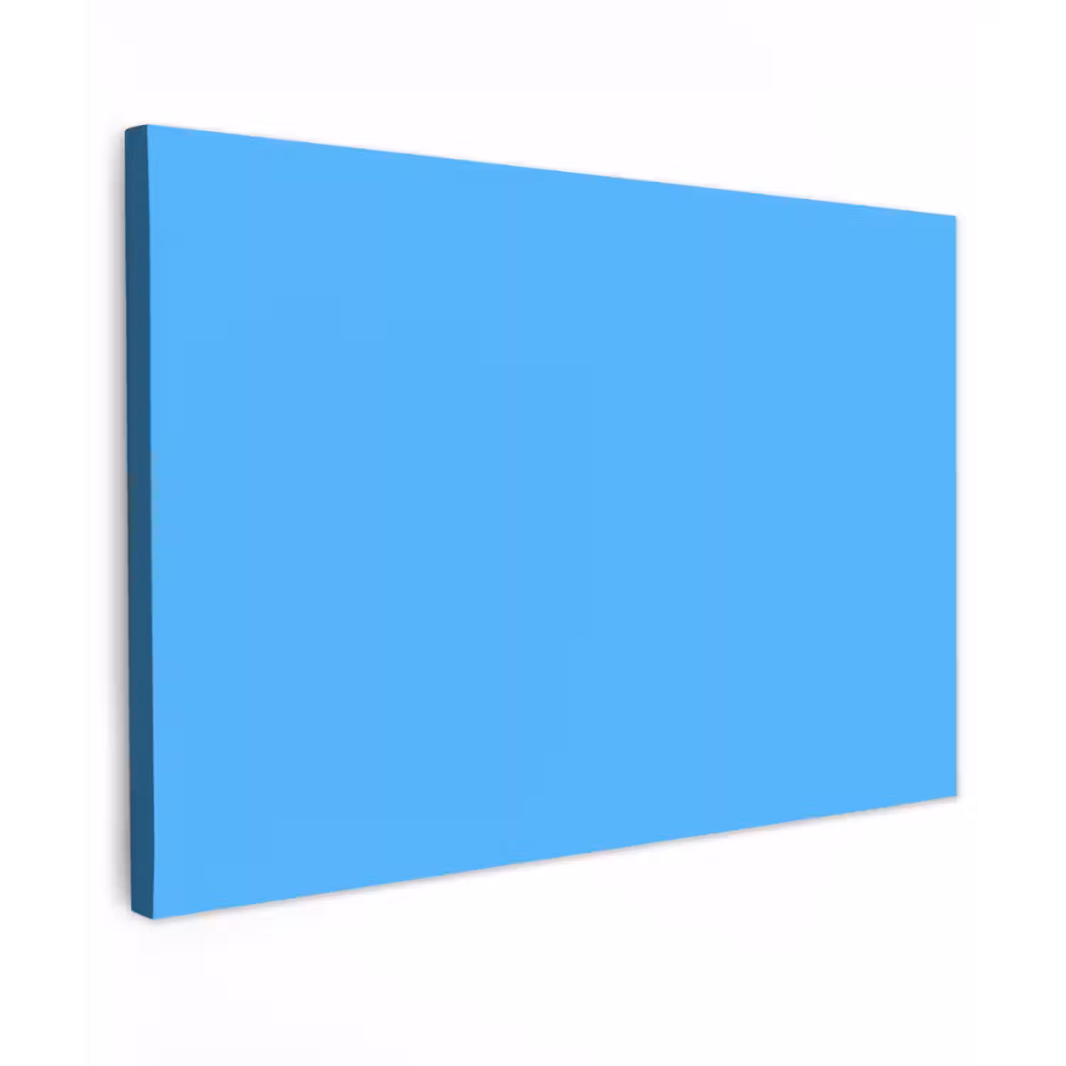 Sky - Blue - Blauw Tuinposter op houten frame 2 cm dik klein 845 -3d