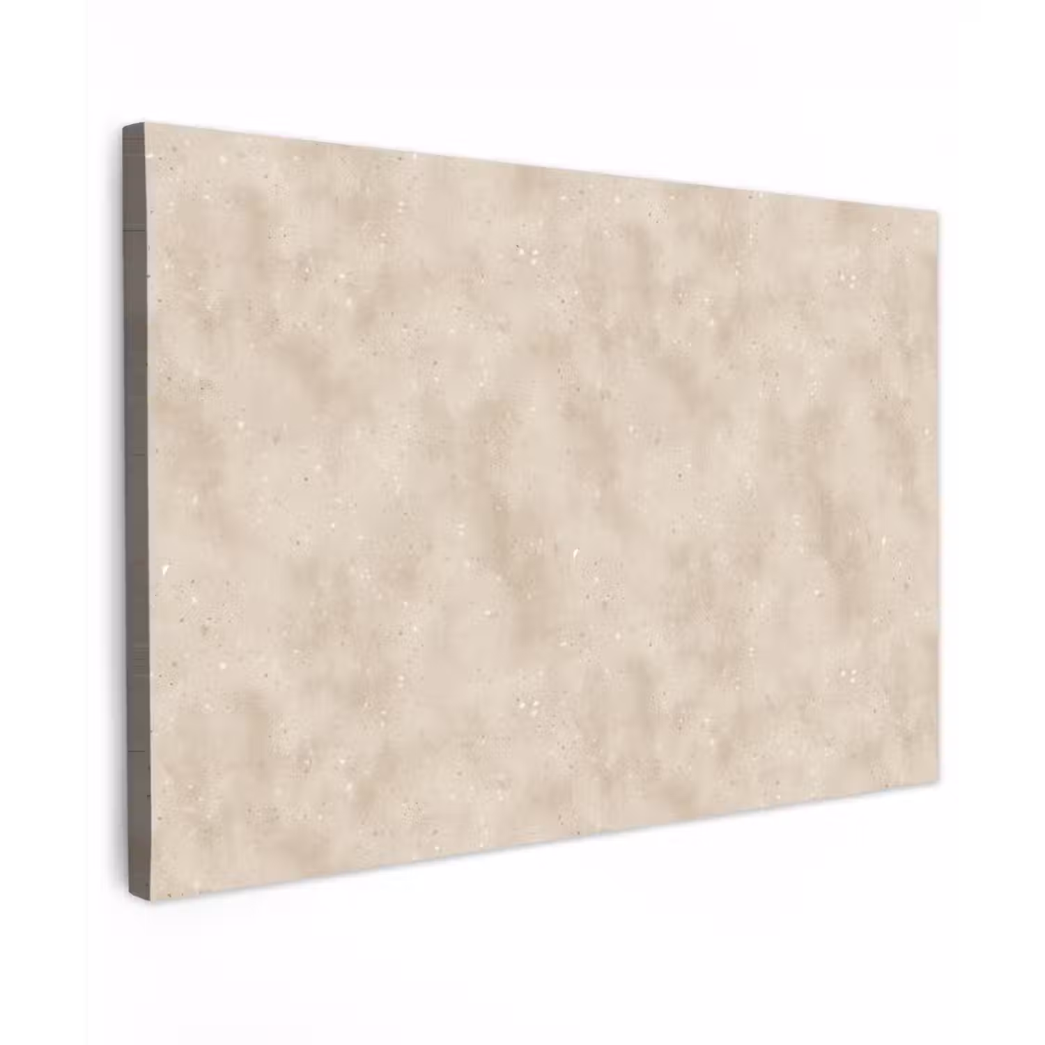 Structuur - Spikkels - Beige Tuinposter op houten frame 2 cm dik klein 845 -3d